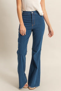 Fashion Styled Jeans campana Denim Medium