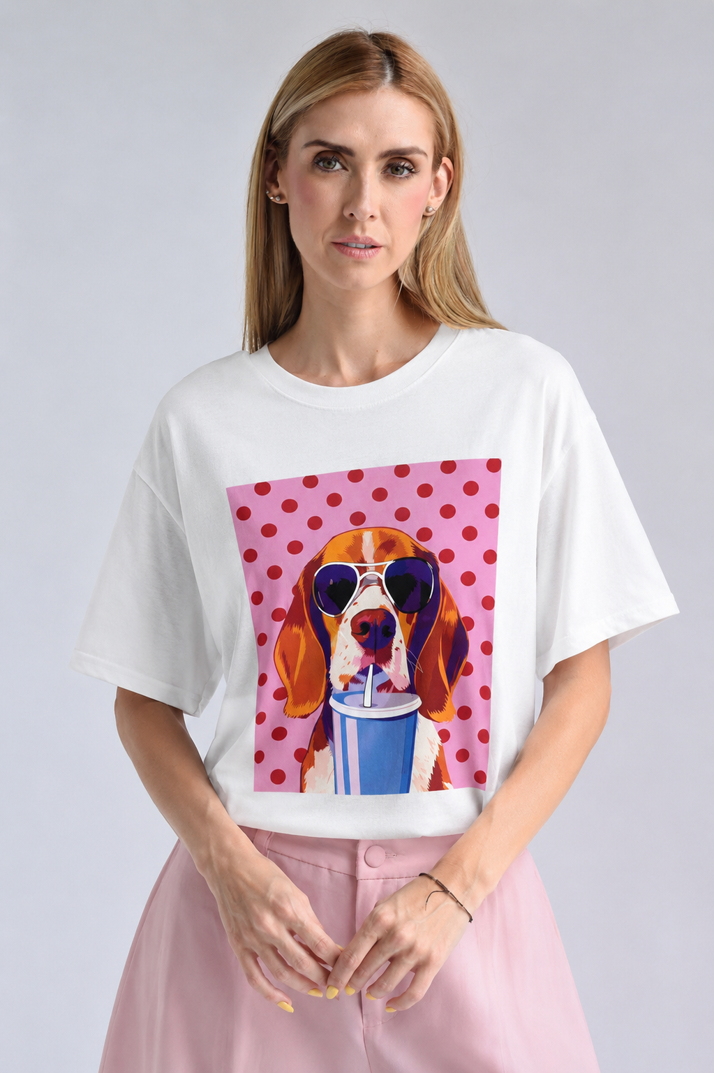 T-Shirt perro gafas