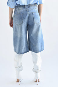 Fashion Styled Bermudas largas Denim