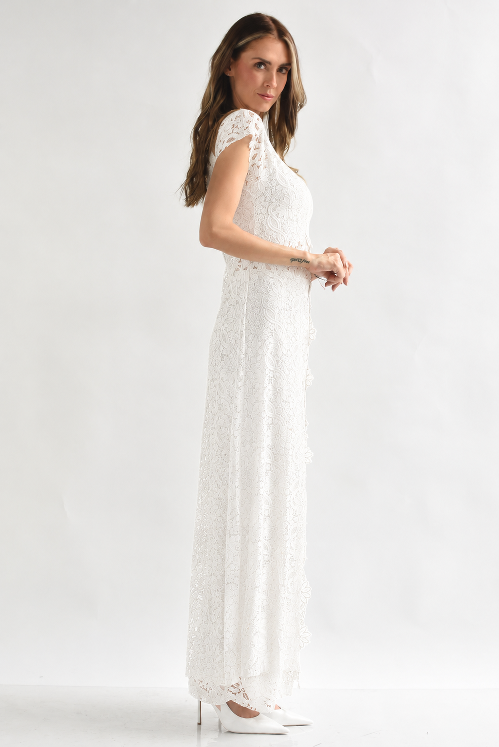 Set Pantalón y Maxi blusa encaje