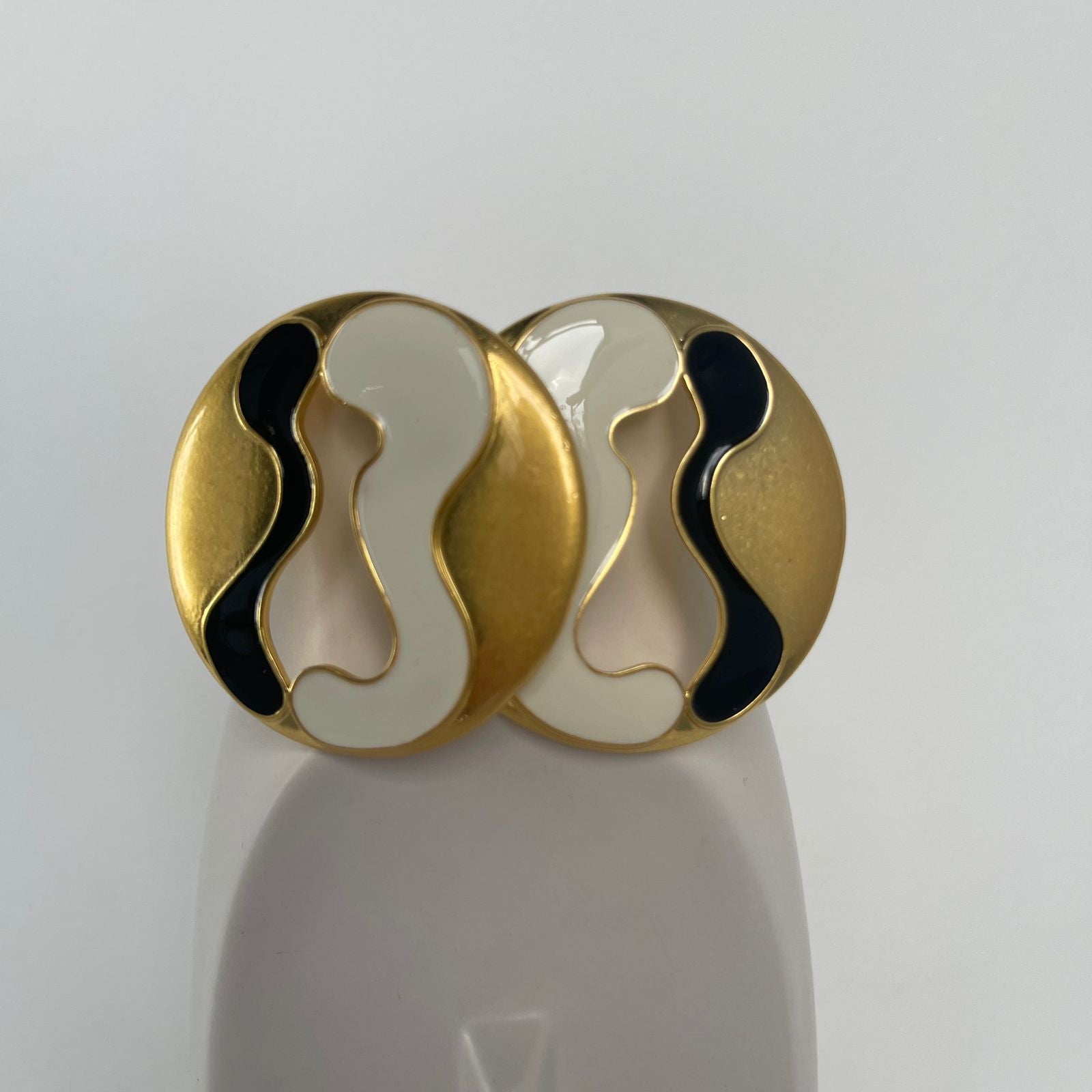 Aretes chunky Ying Yang