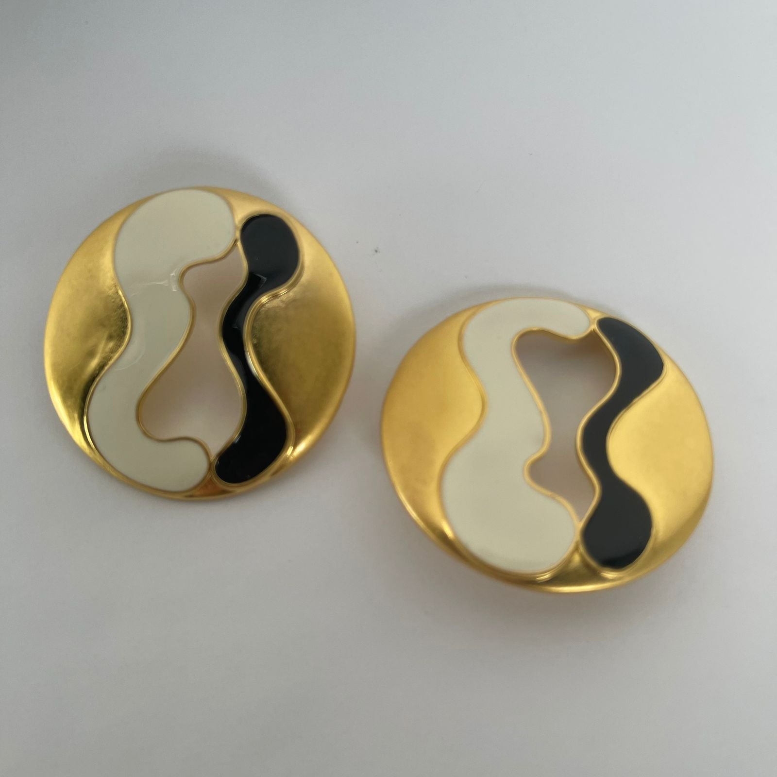 Aretes chunky Ying Yang