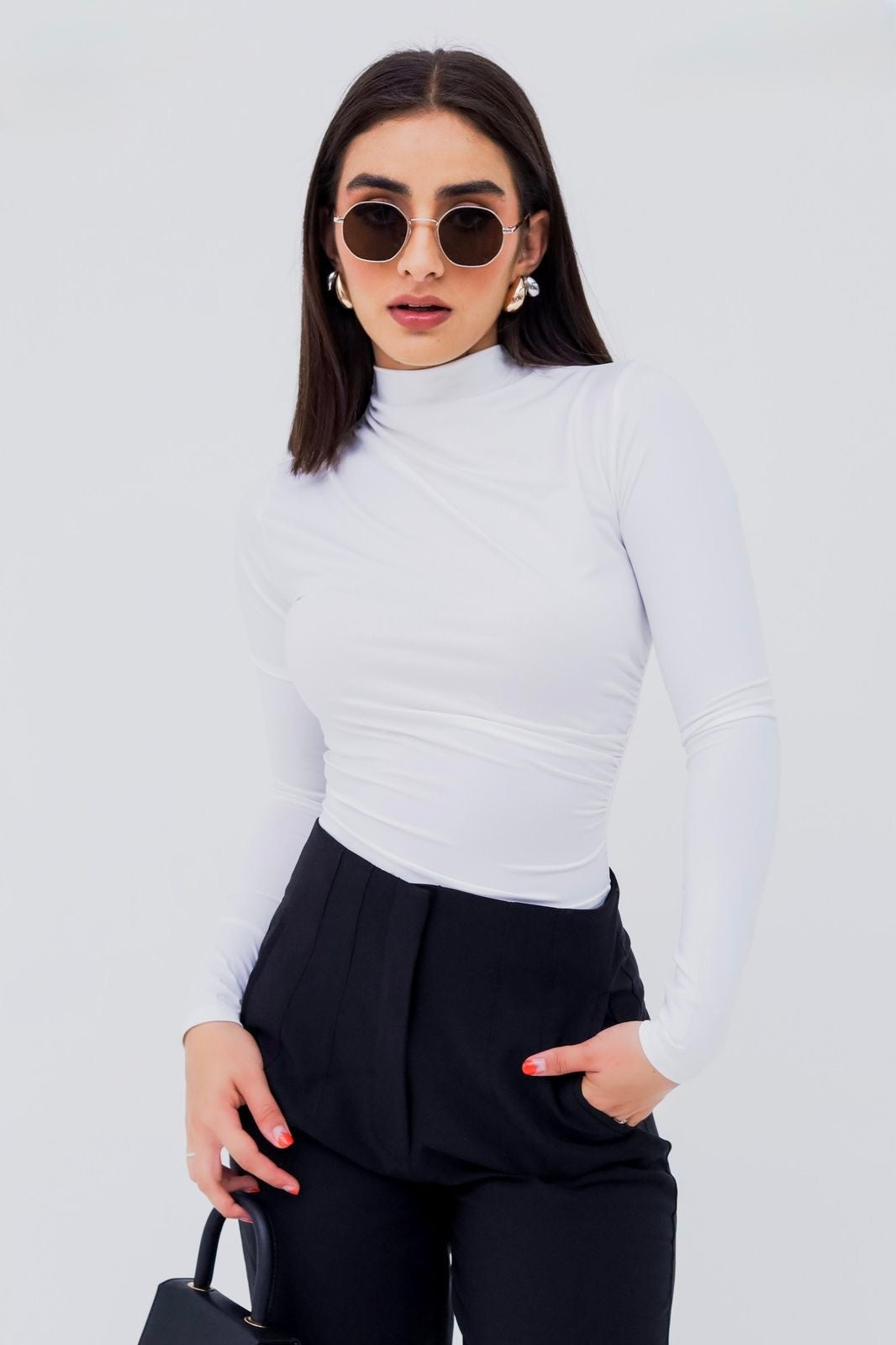Body licra Blanco
