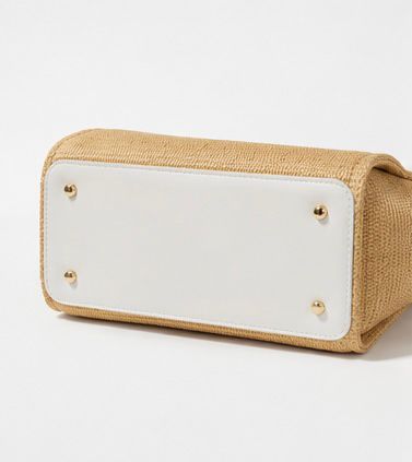 Bolso tote rafia cadena