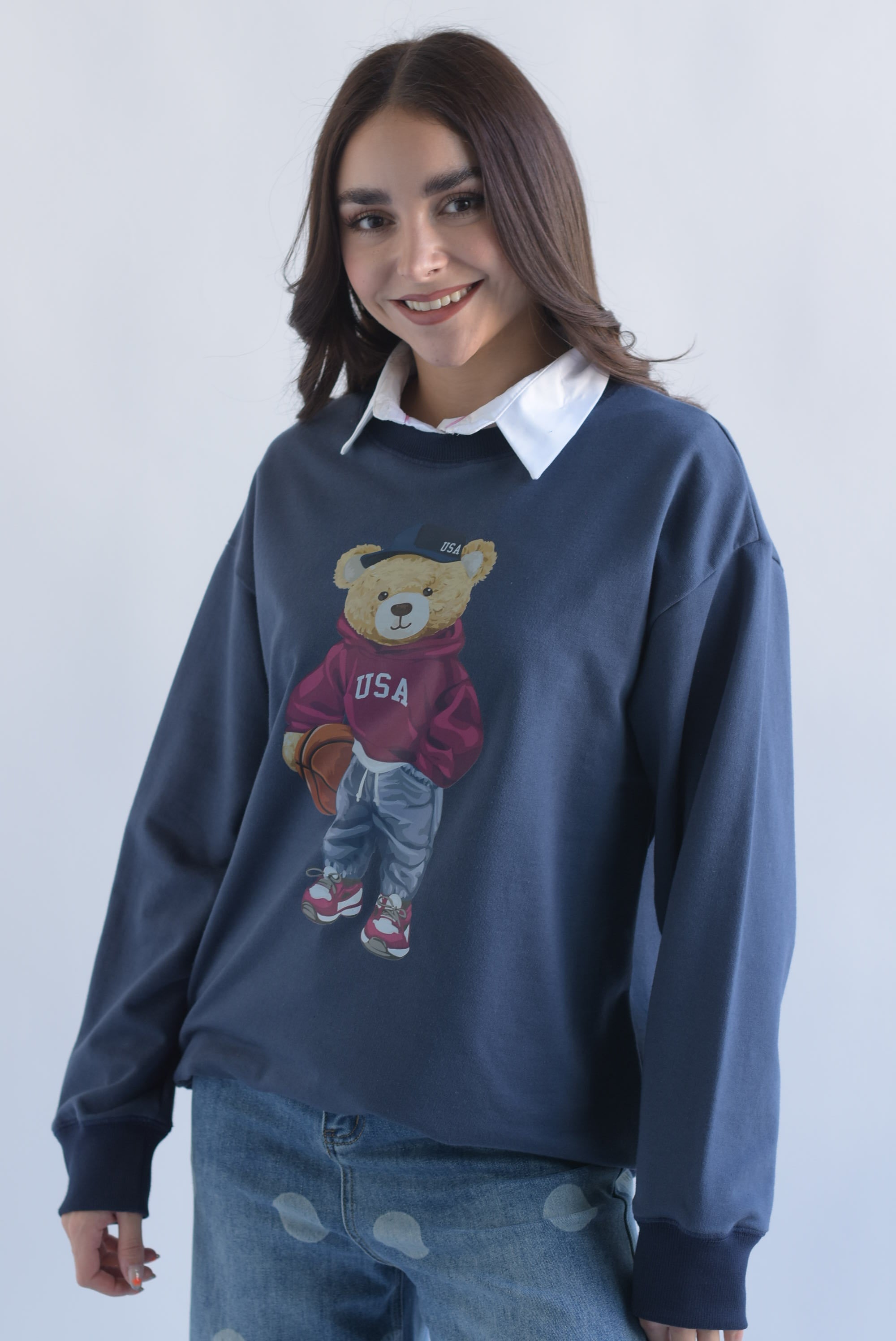 Sudadera oso basketball