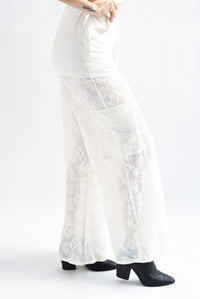 Fashion Styled Pantalón cargo encaje Ivory