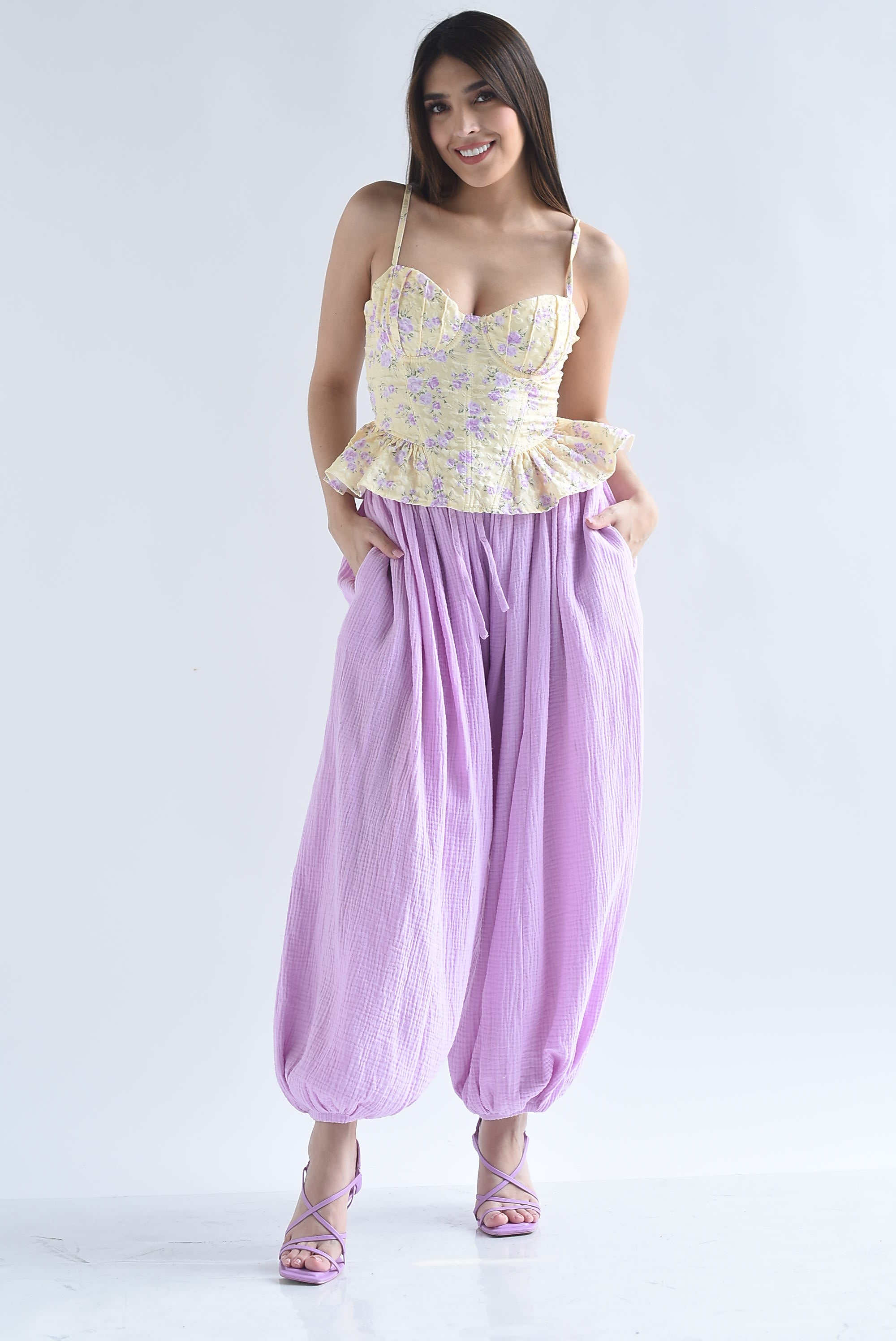 Pantalón globo boho
