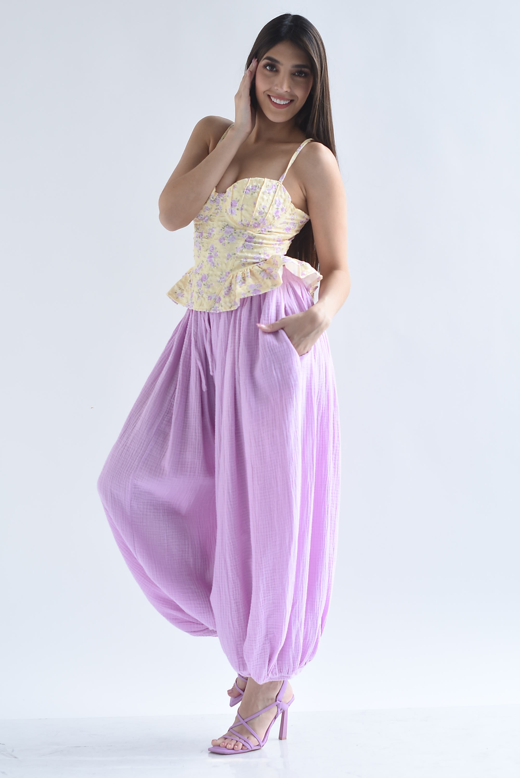 Pantalón globo boho
