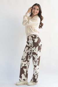 Fashion Styled Pantalón suede Cow