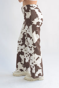 Fashion Styled Pantalón suede Cow