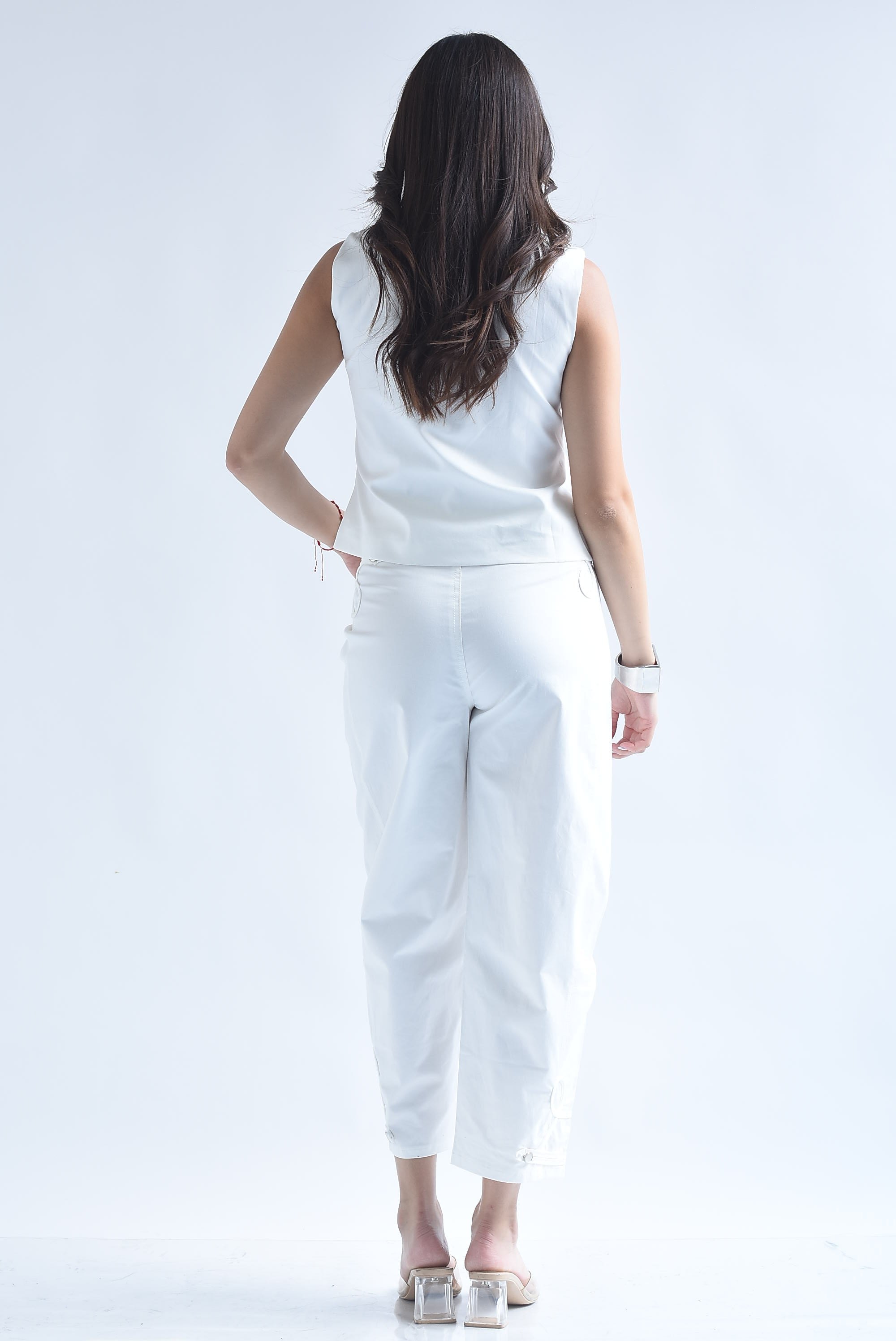 Set Pantalón barrel y Chaleco militar