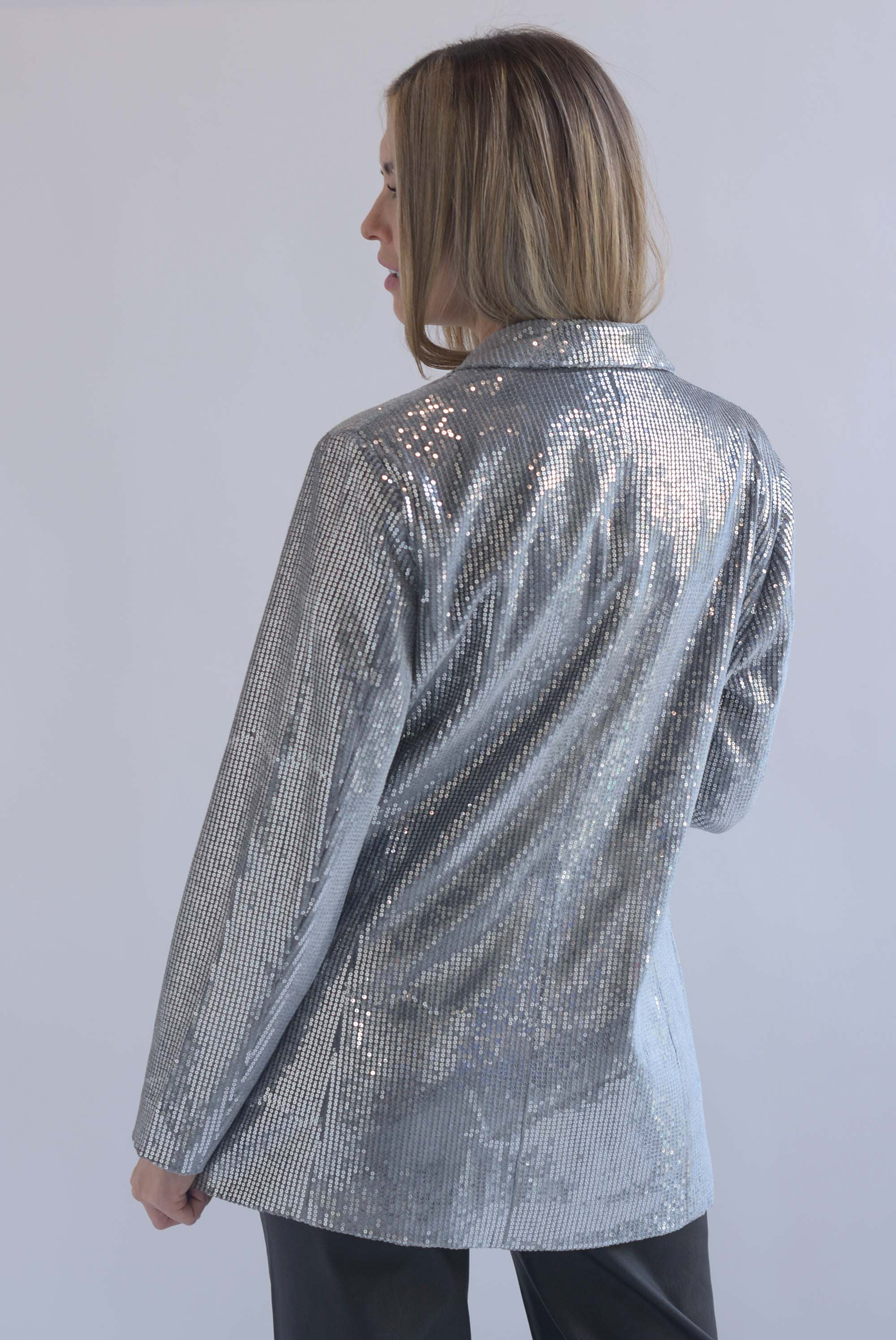 Blazer terciopelo lentejuela