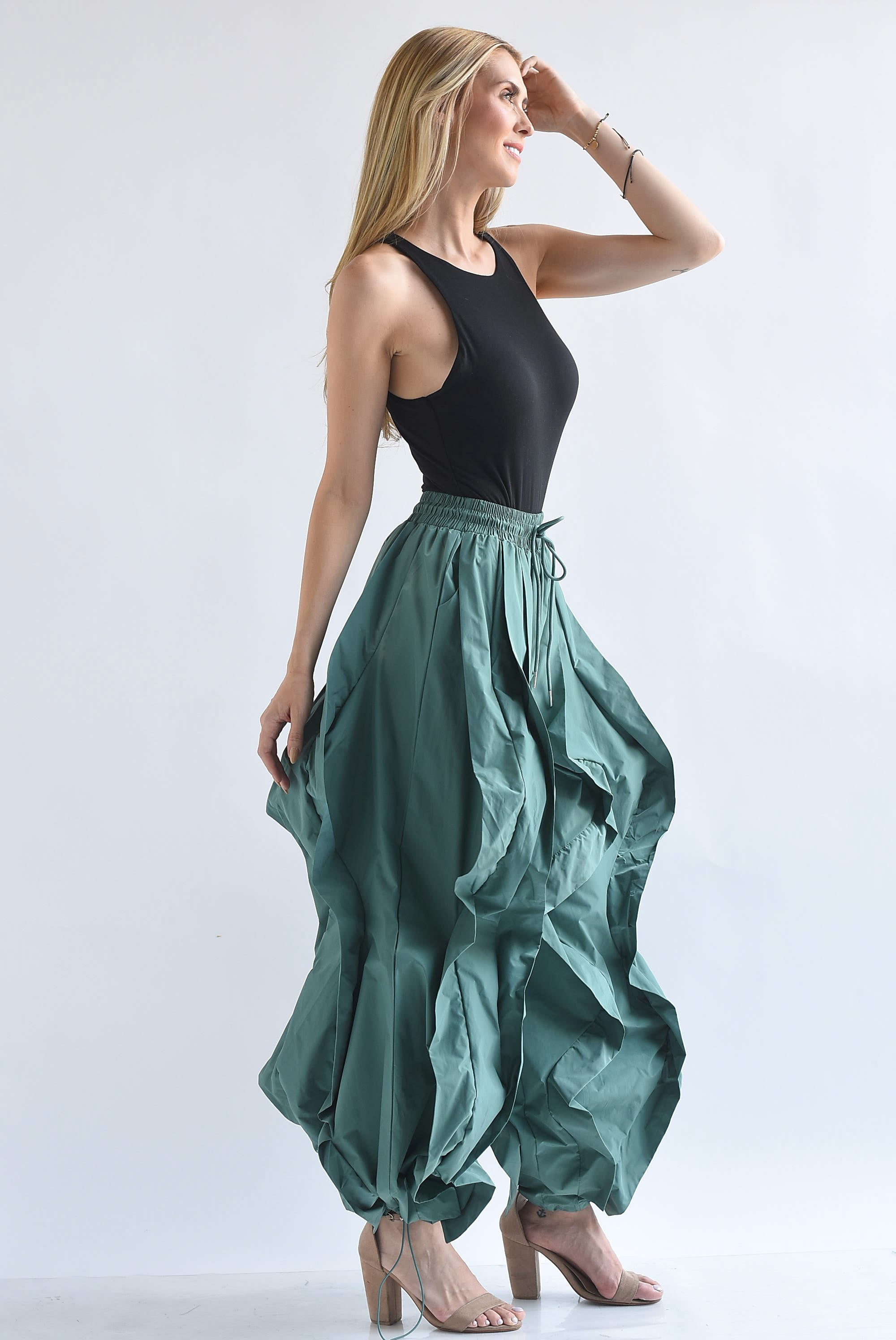 Pantalón Parachute ondas