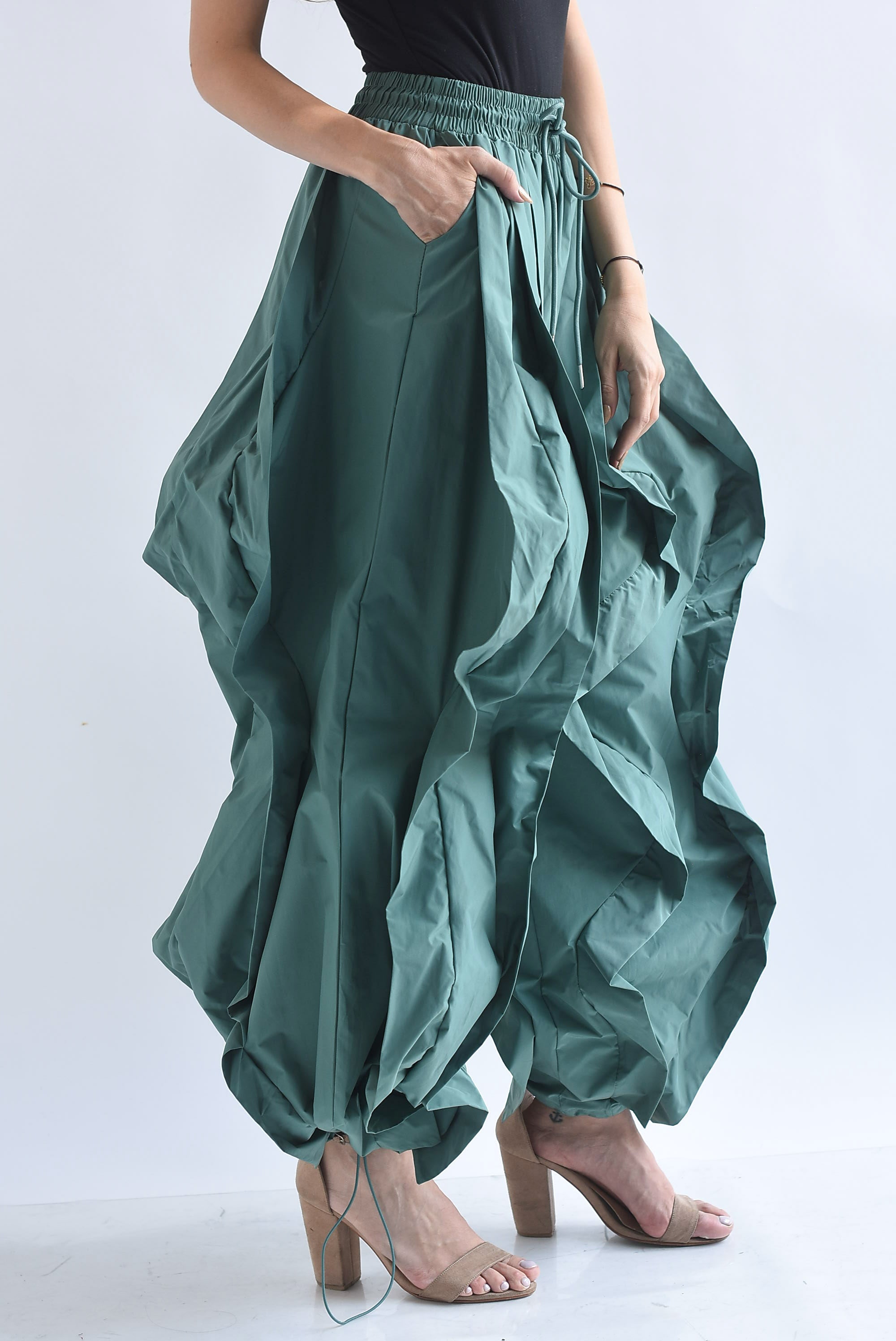 Pantalón Parachute ondas