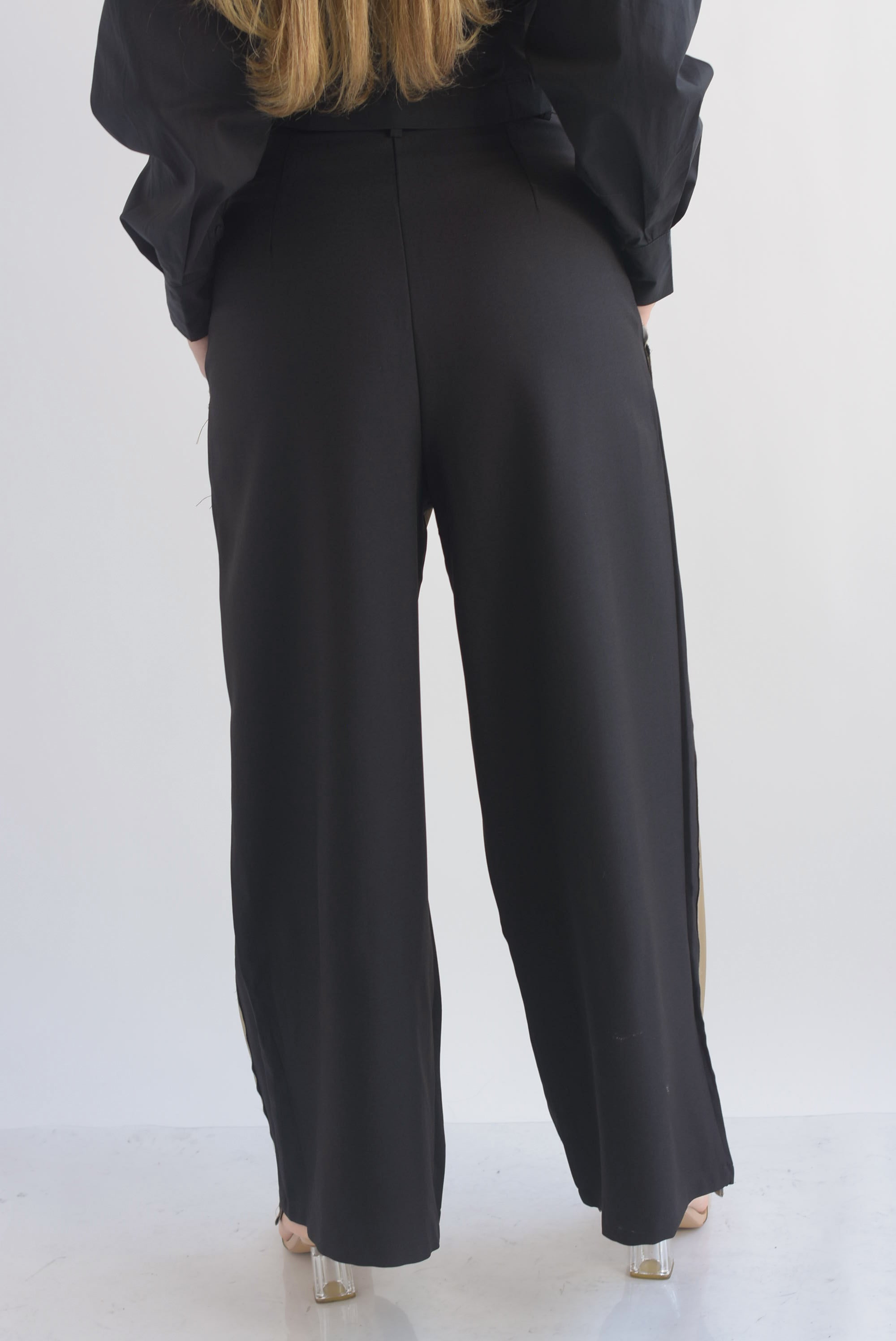 Pantalón doble en sobreposición