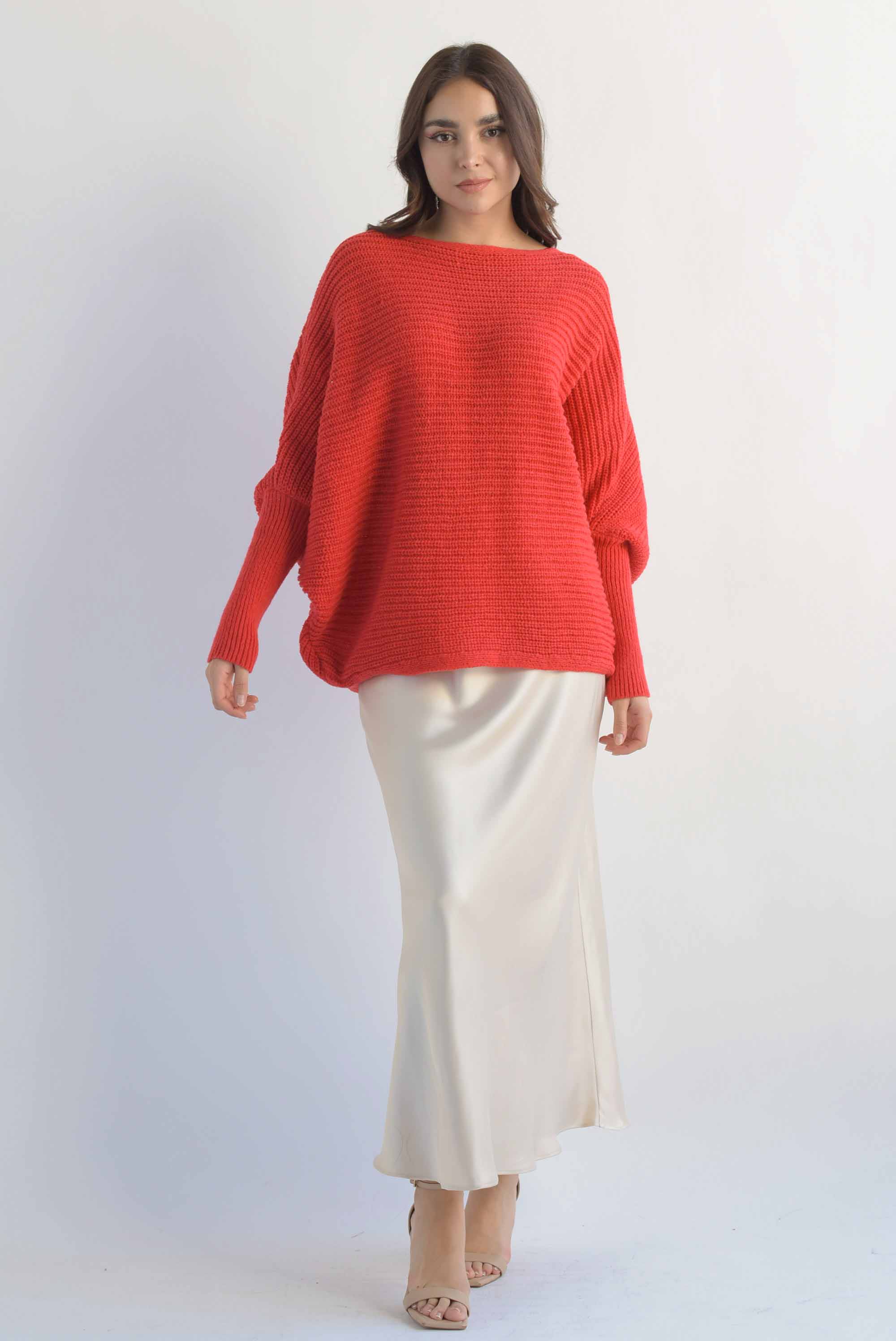 Sweater manga vampiro Rojo