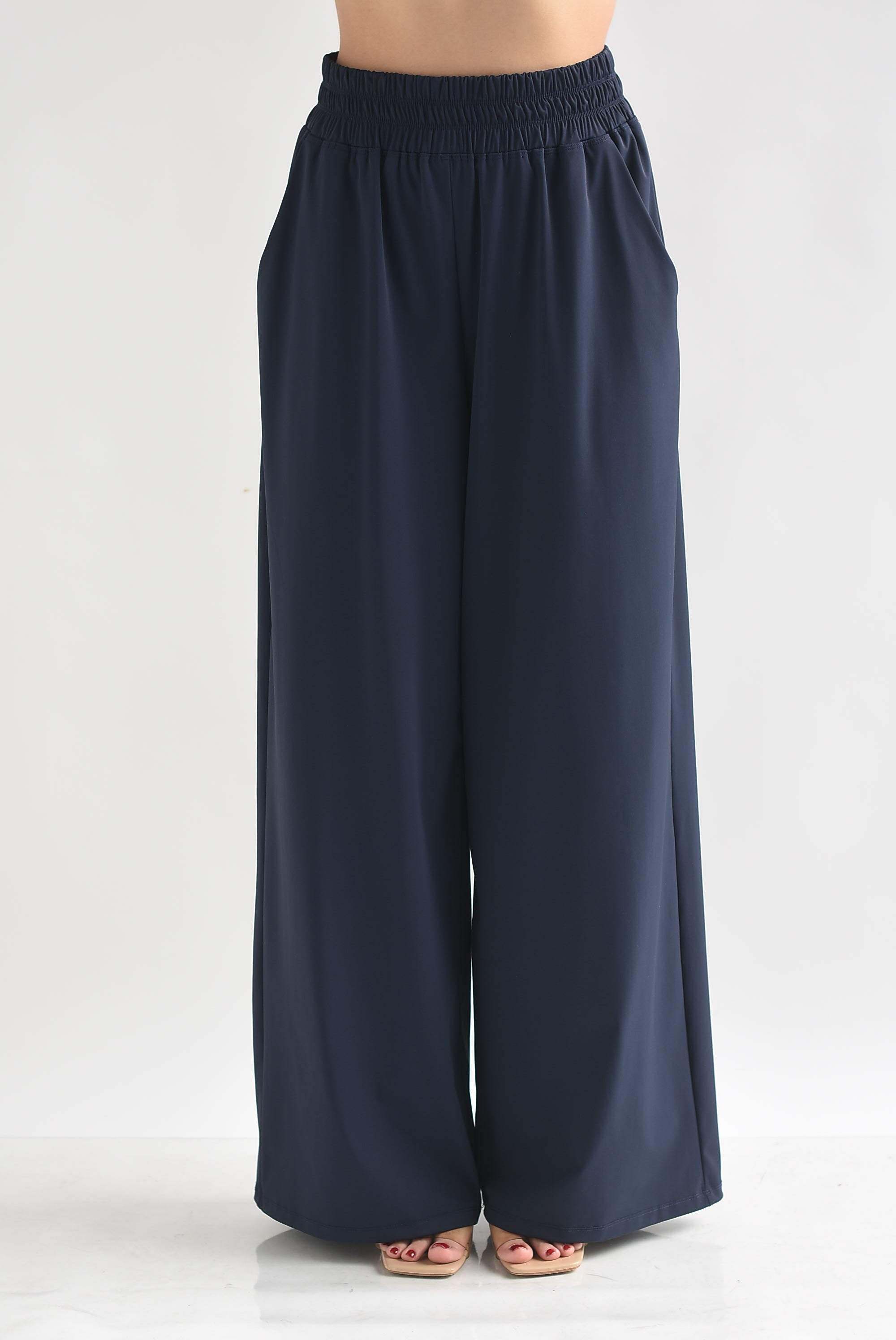 Pantalón sport wide leg