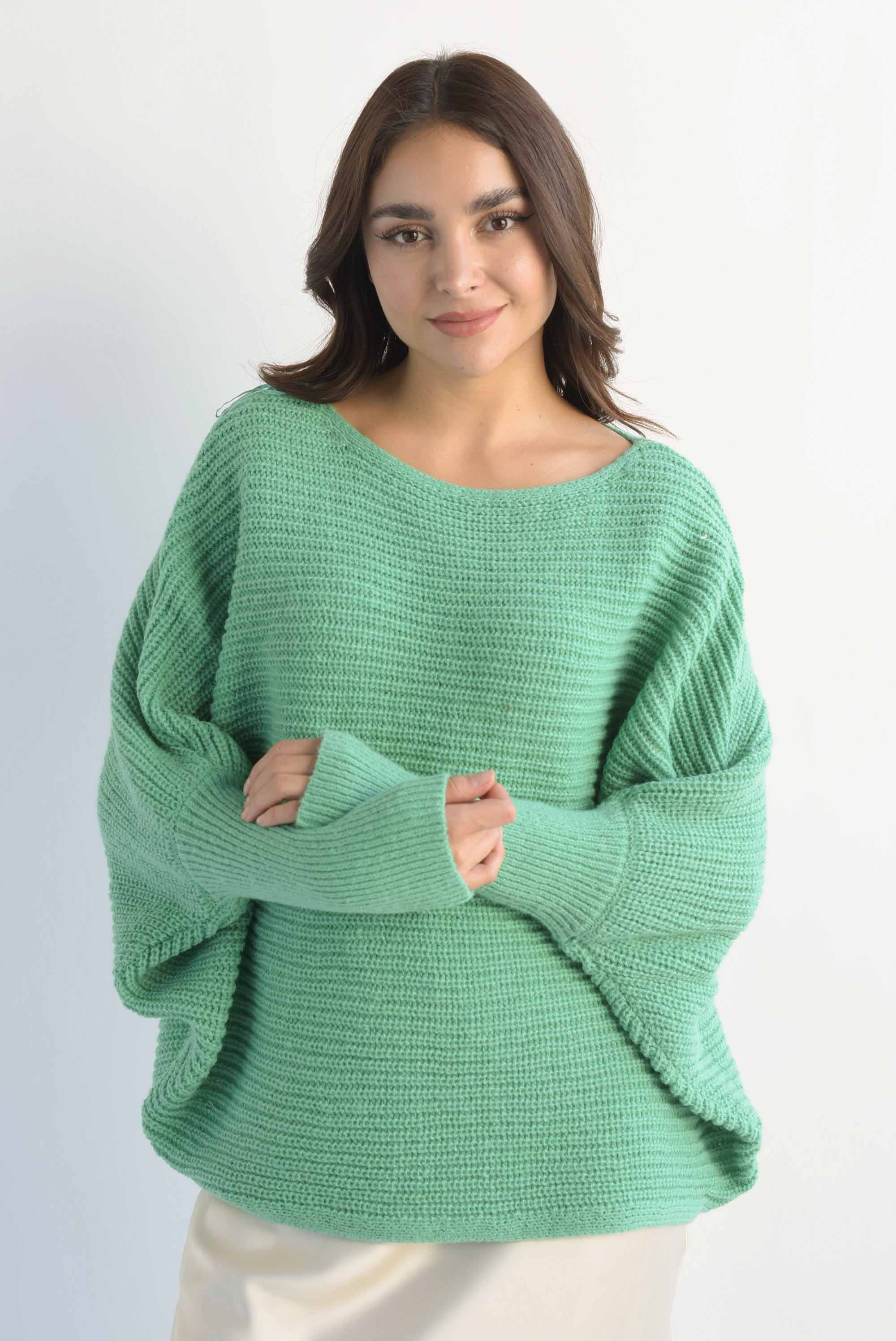 Sweater manga vampiro Verde
