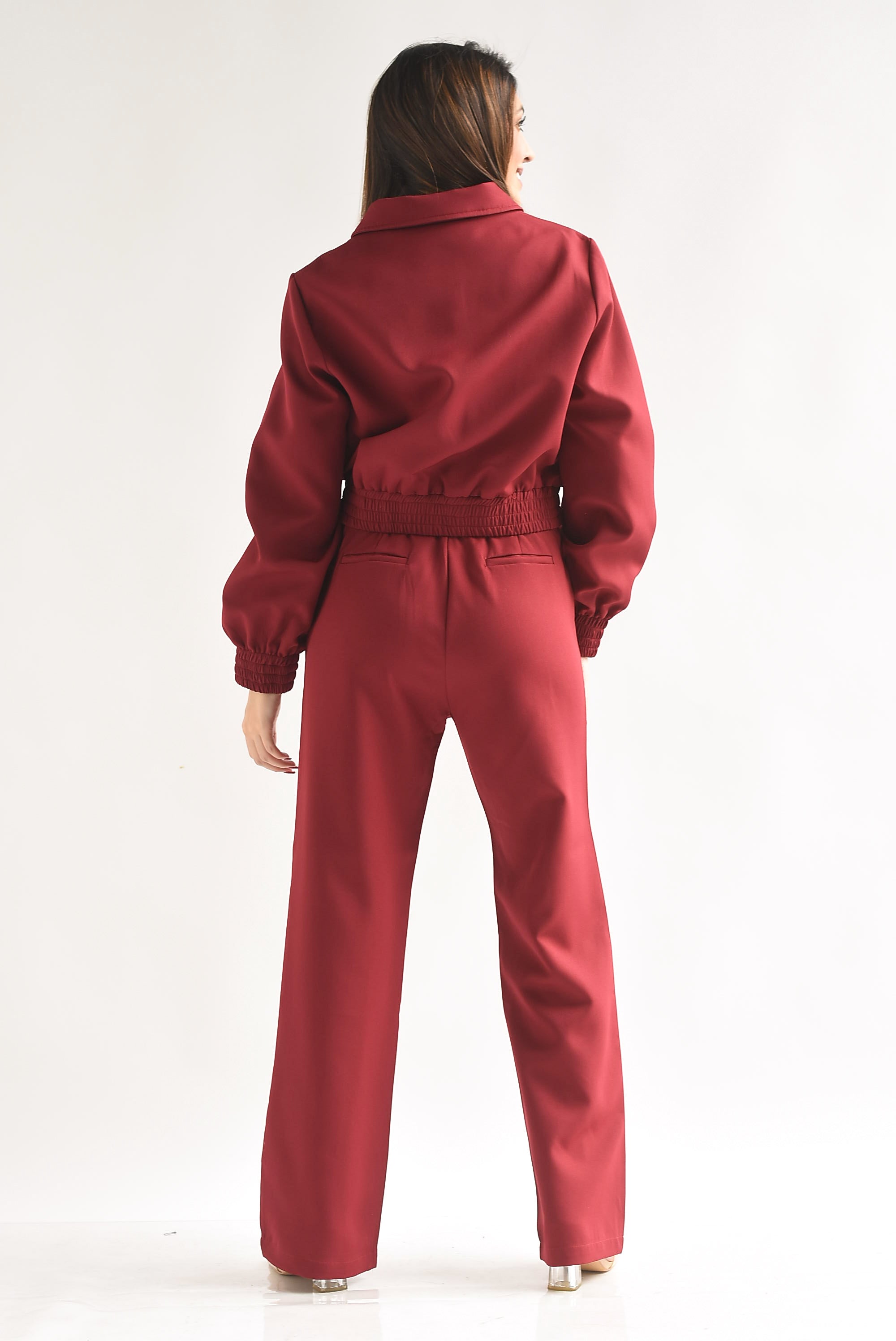 Set Pantalón sastre y Chamarra bomber