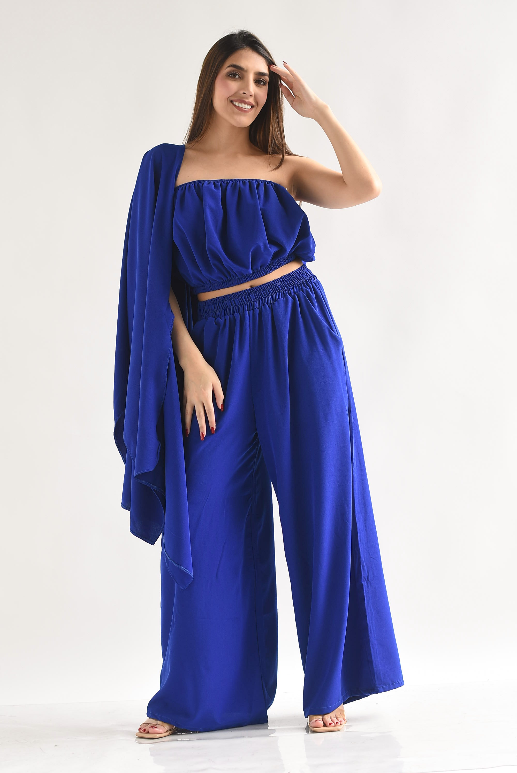 Set Pantalón, Capa poncho y Top