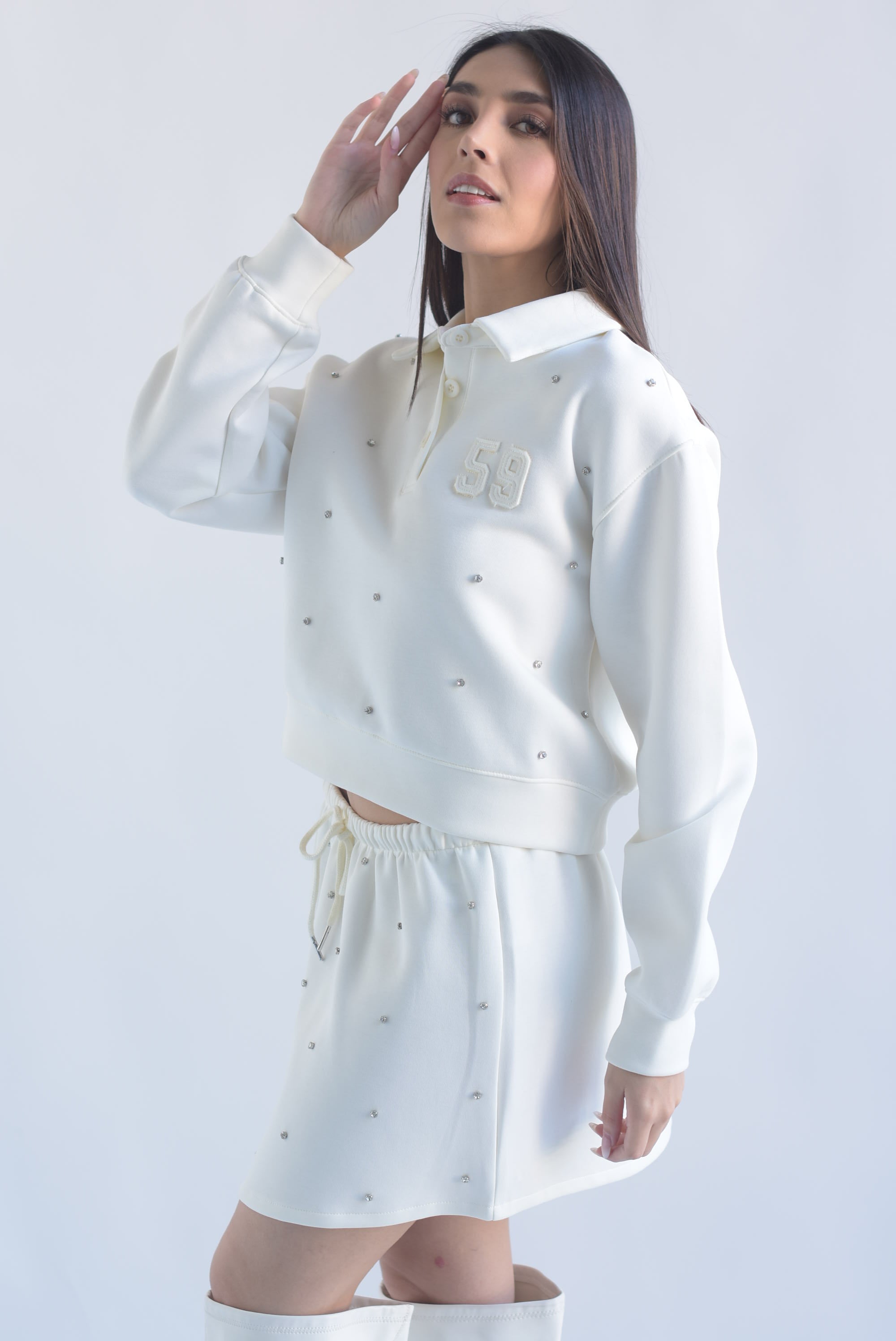 Set Falda y Sudadera 59 brillos