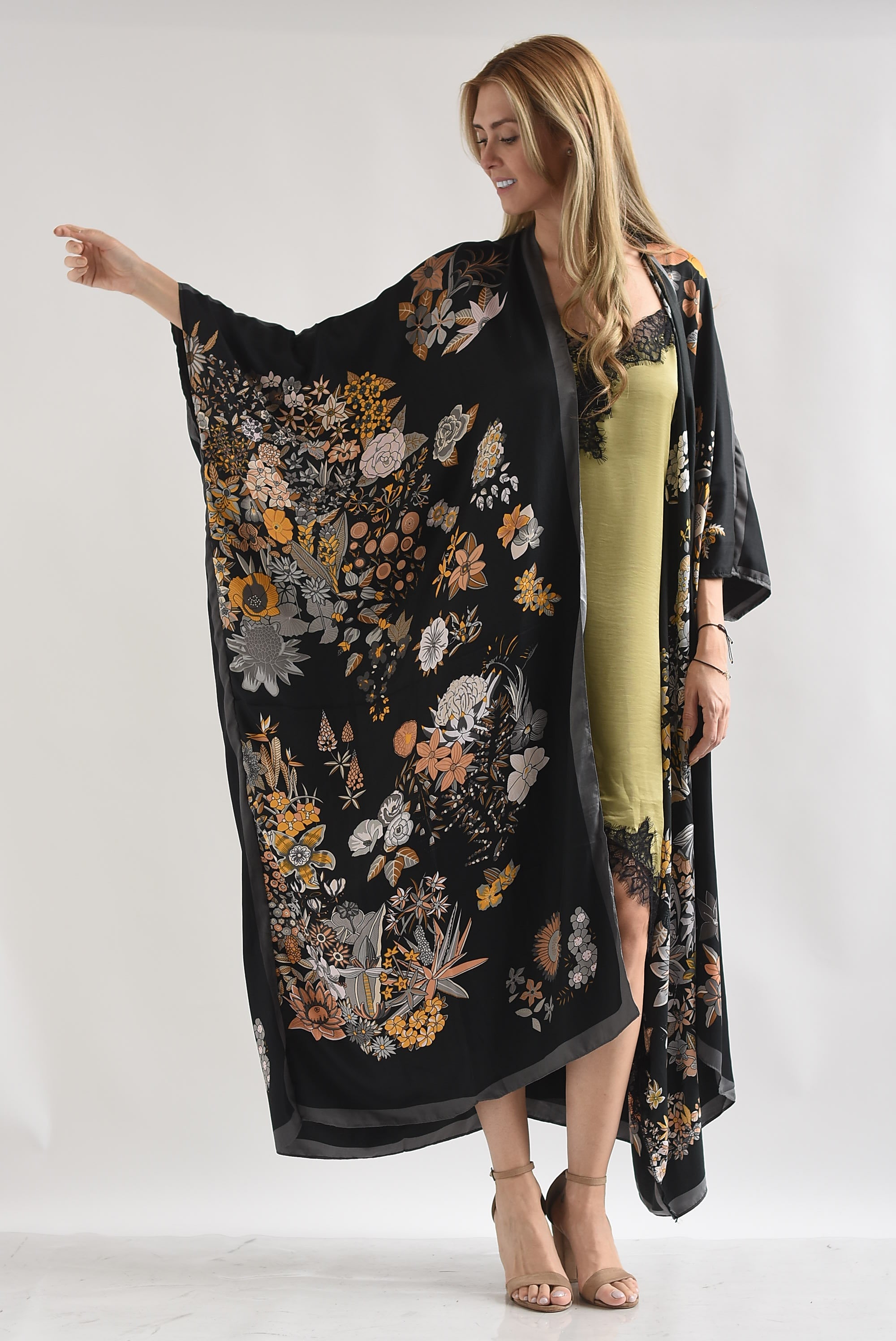 Ensamble oriental flores