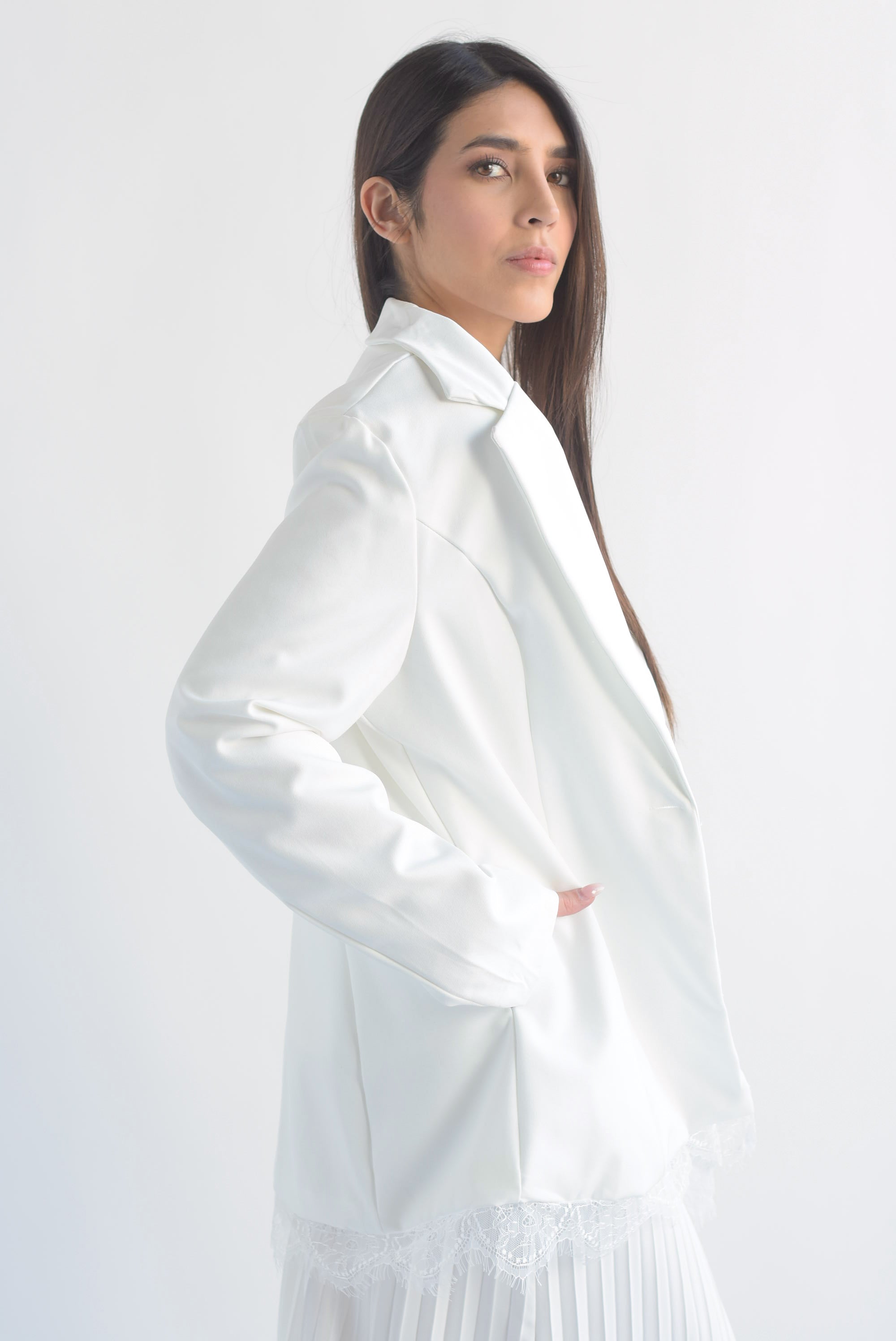 Blazer filo encaje