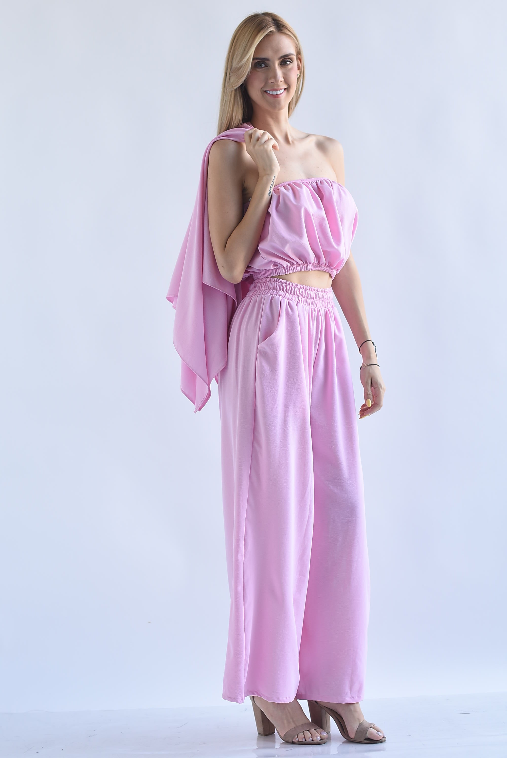 Set Pantalón, Capa poncho y Top