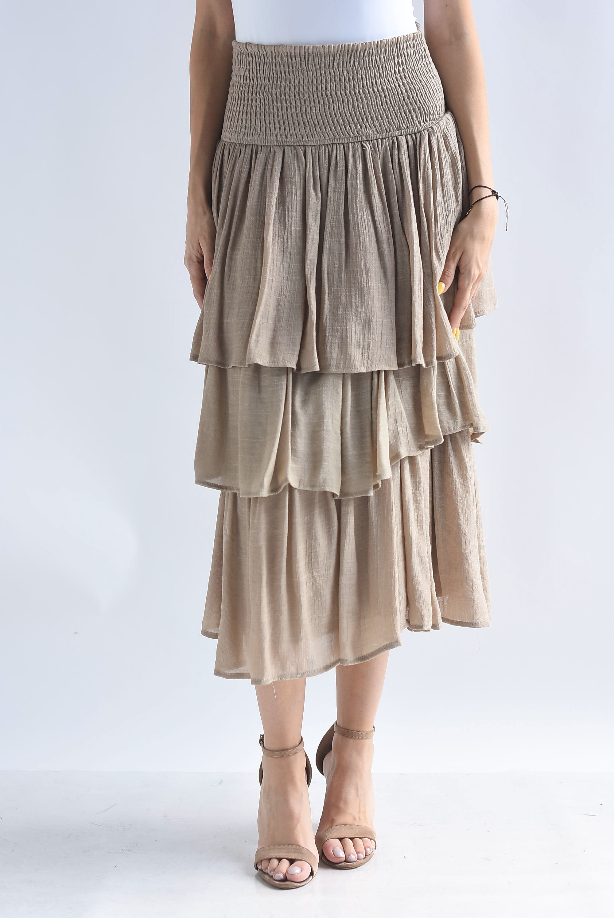 Falda boho olanes
