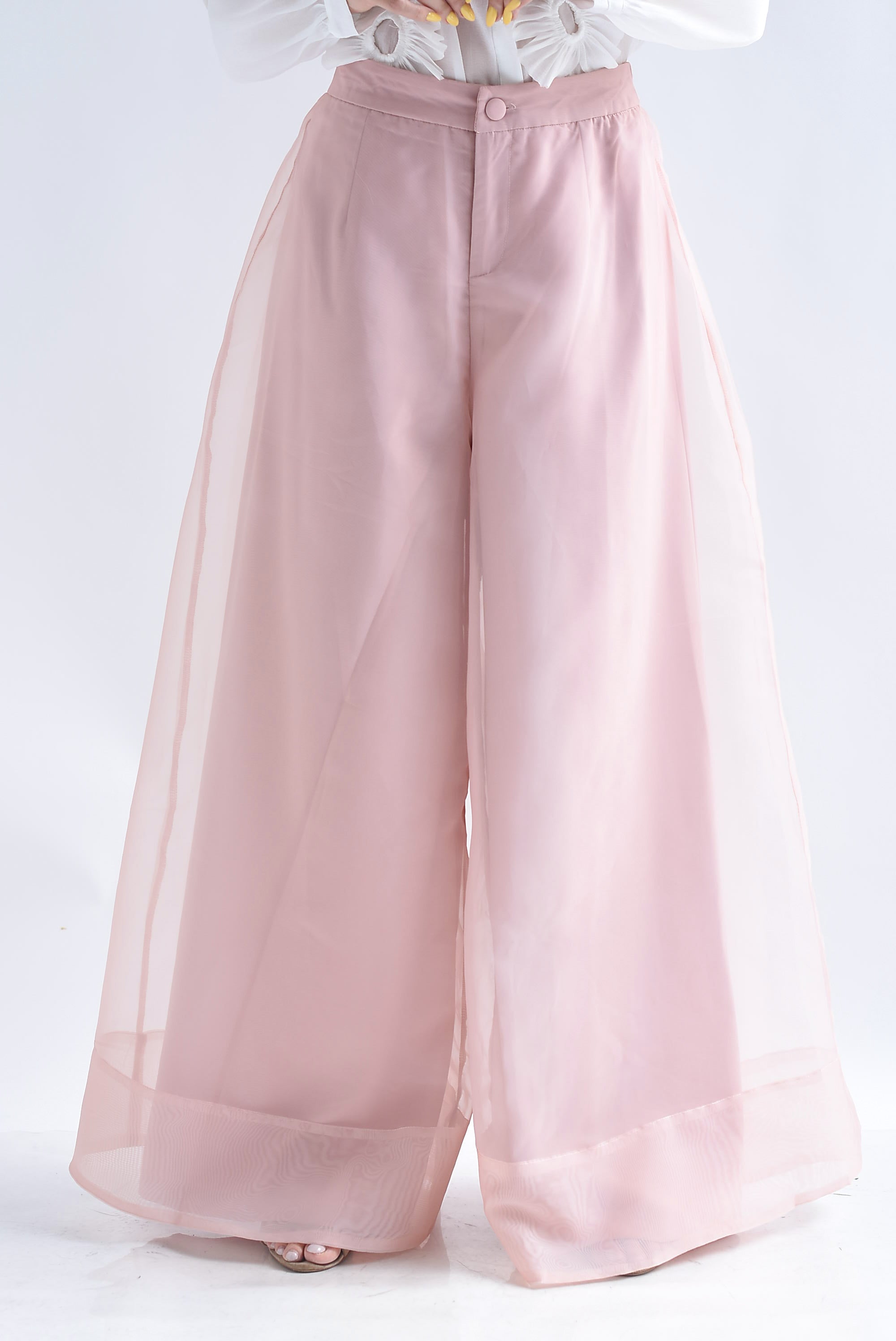 Pantalón doble pata de elefante gasa