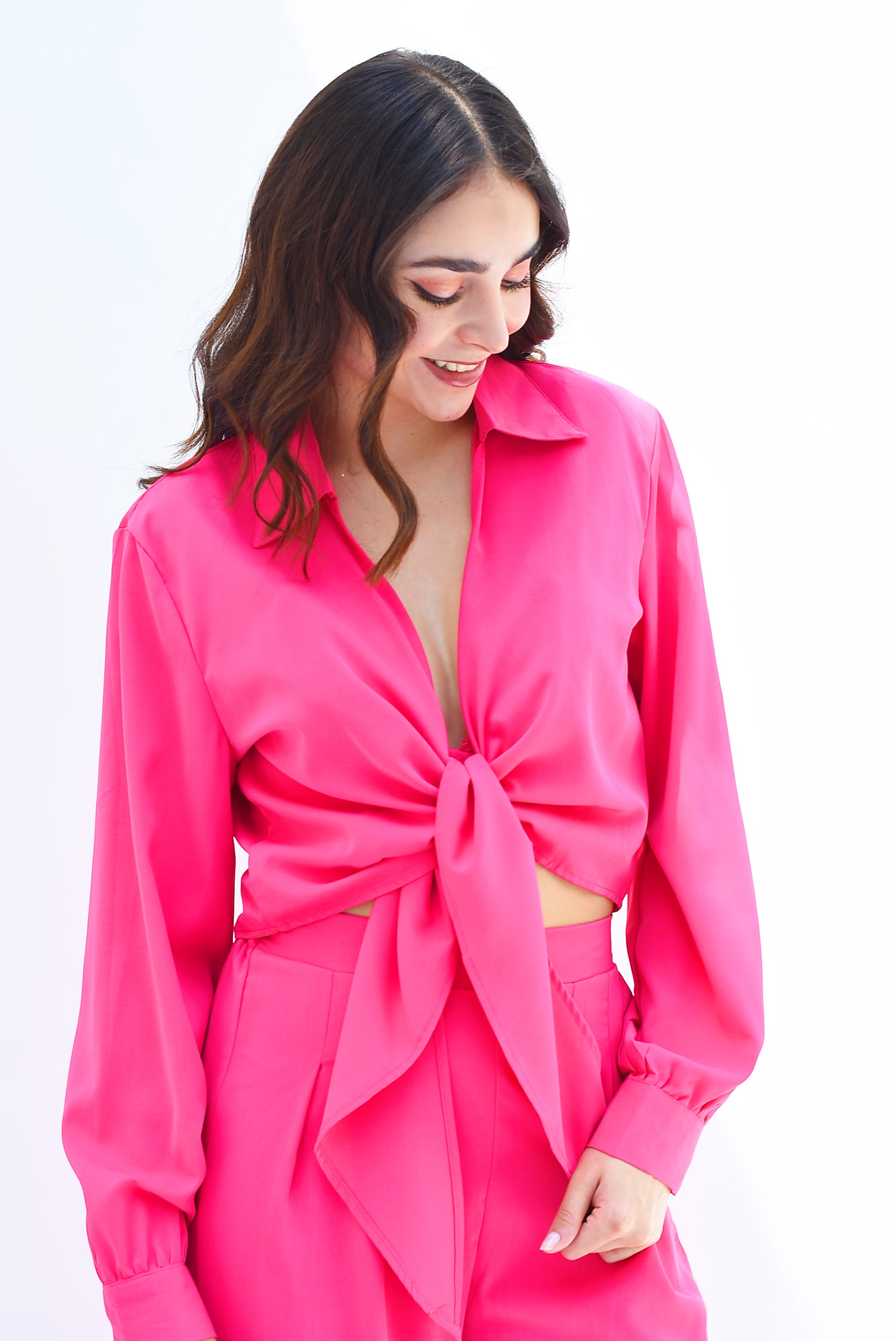 Set Pantalón, Top y Camisa Fiusha