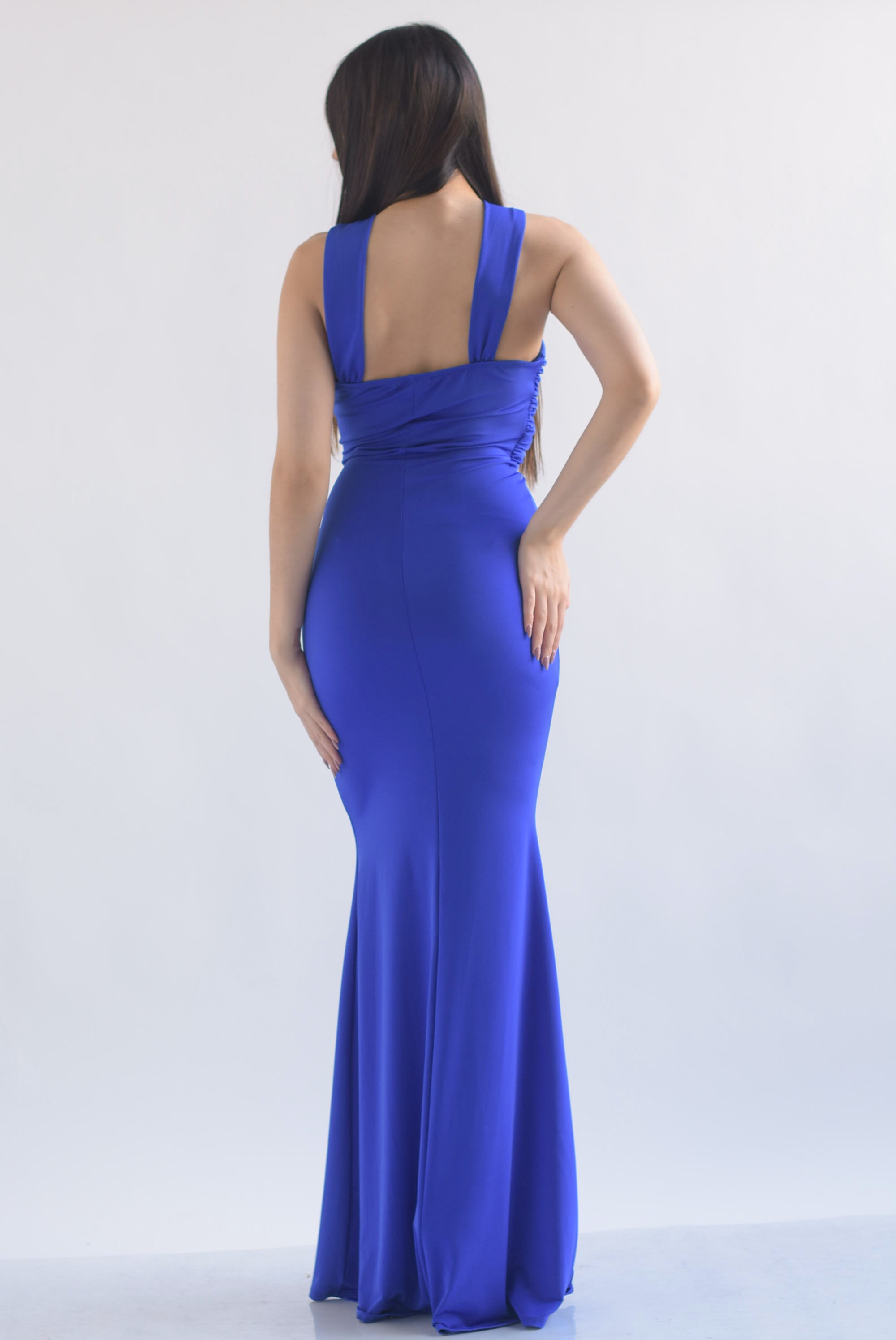 Vestido tirante tipo halter