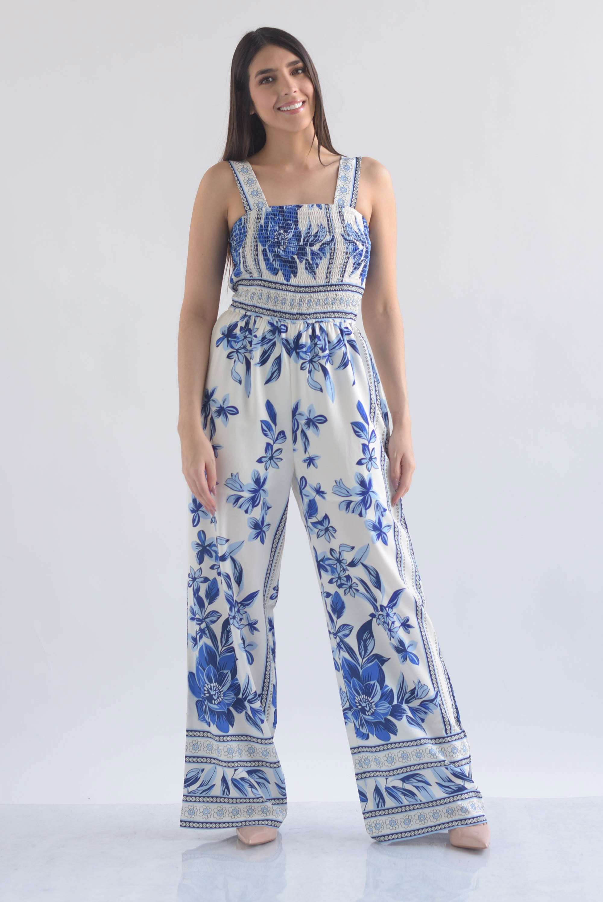 Jumpsuit flores tirantes