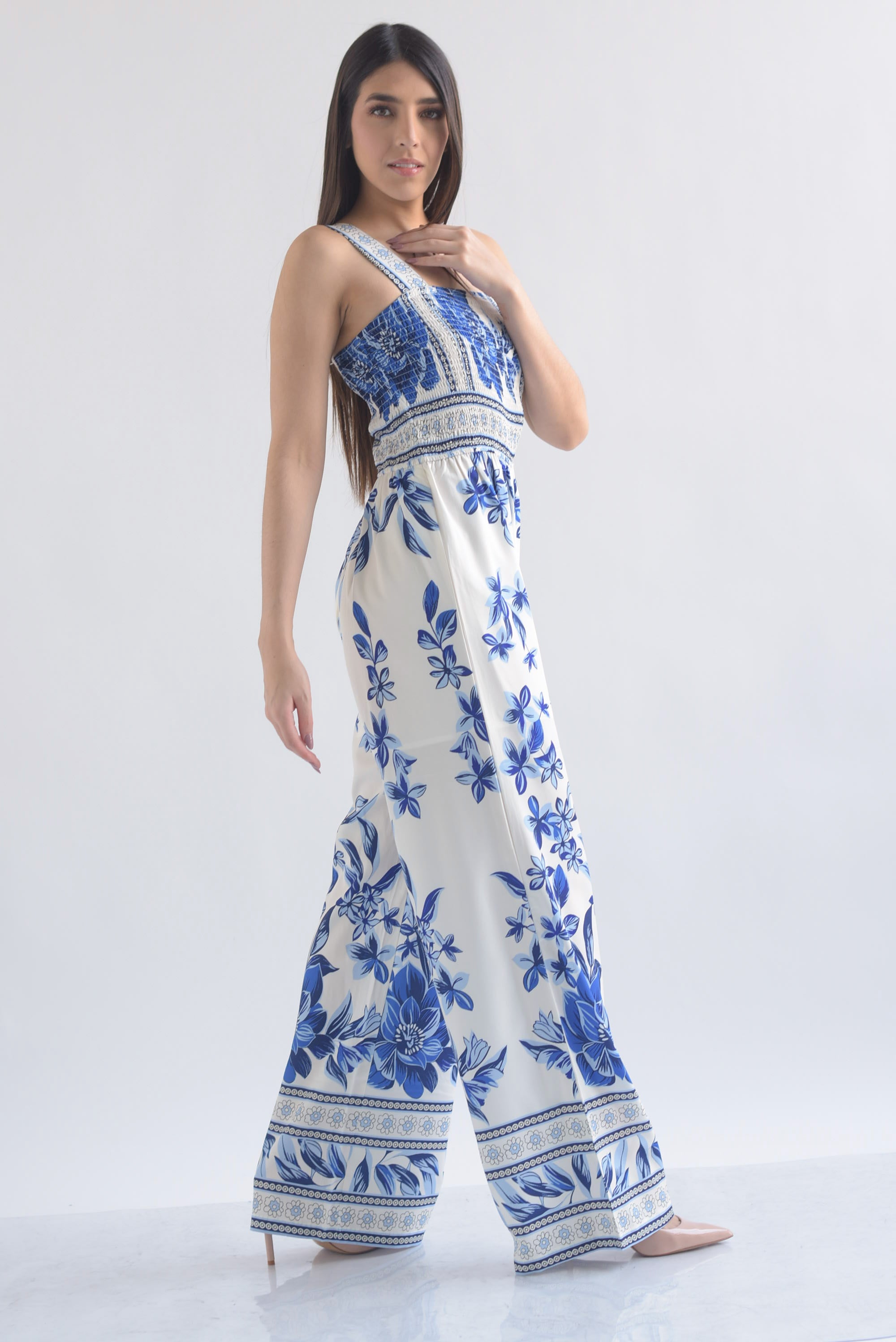 Jumpsuit flores tirantes