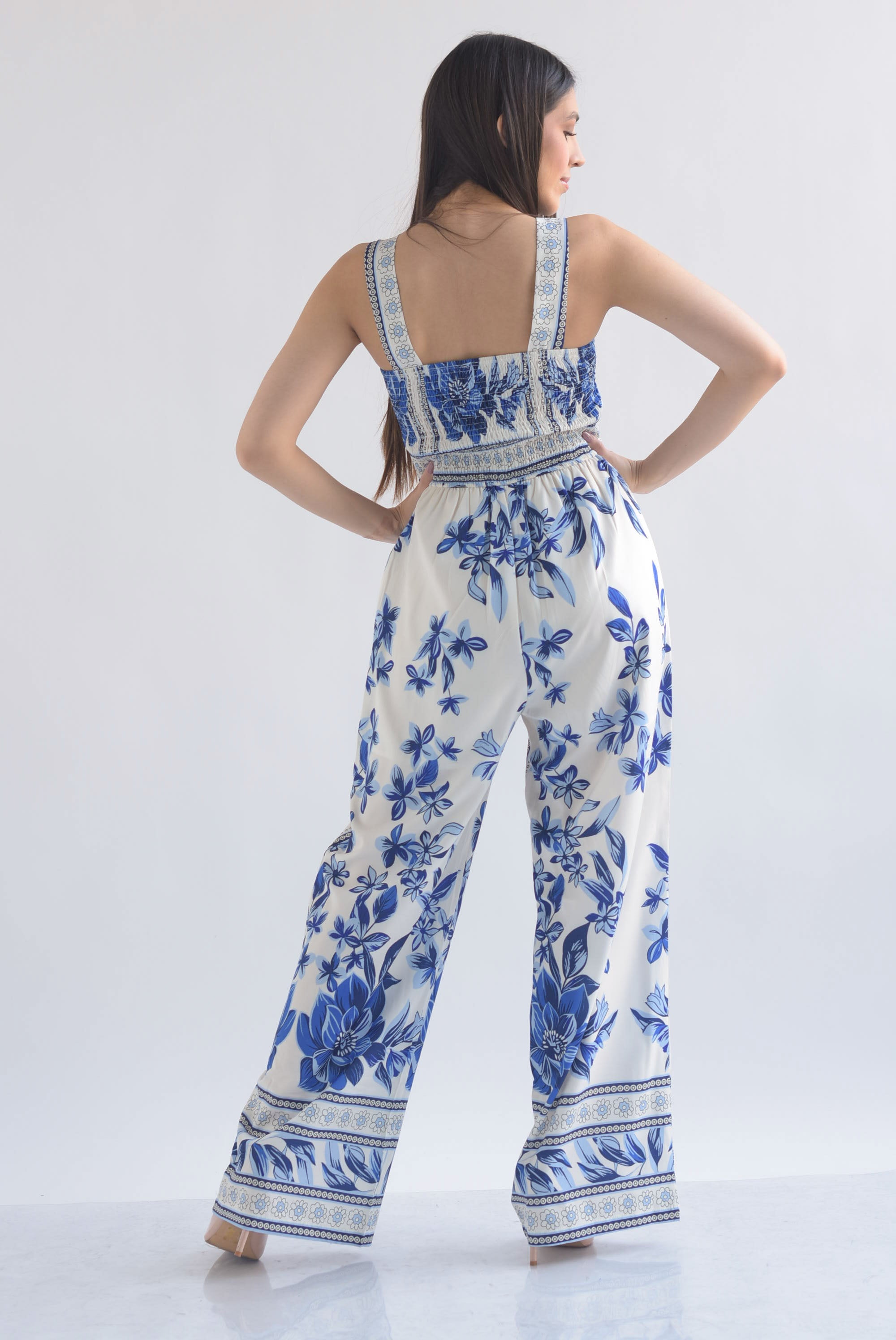 Jumpsuit flores tirantes
