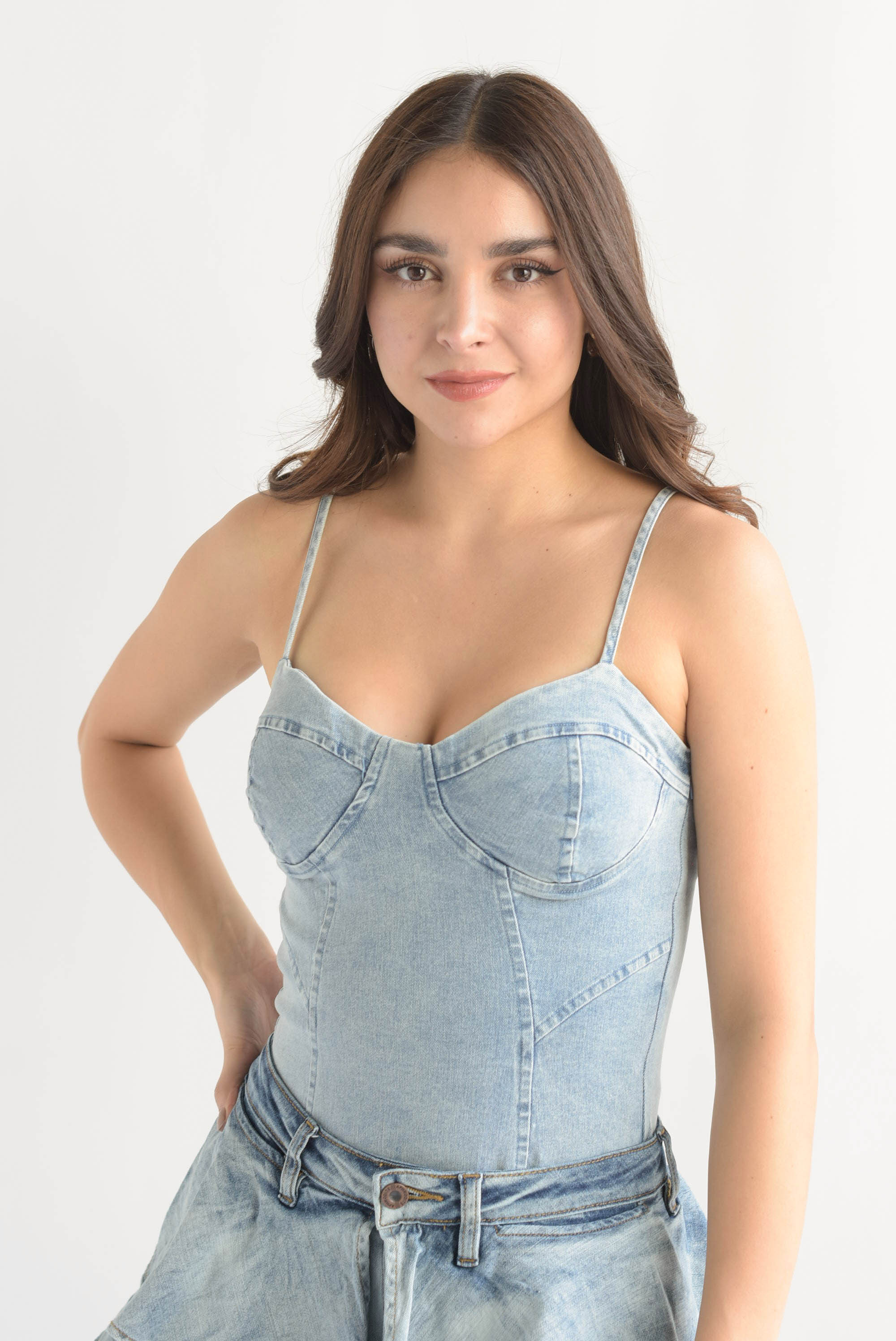 Body corsetero Denim Light