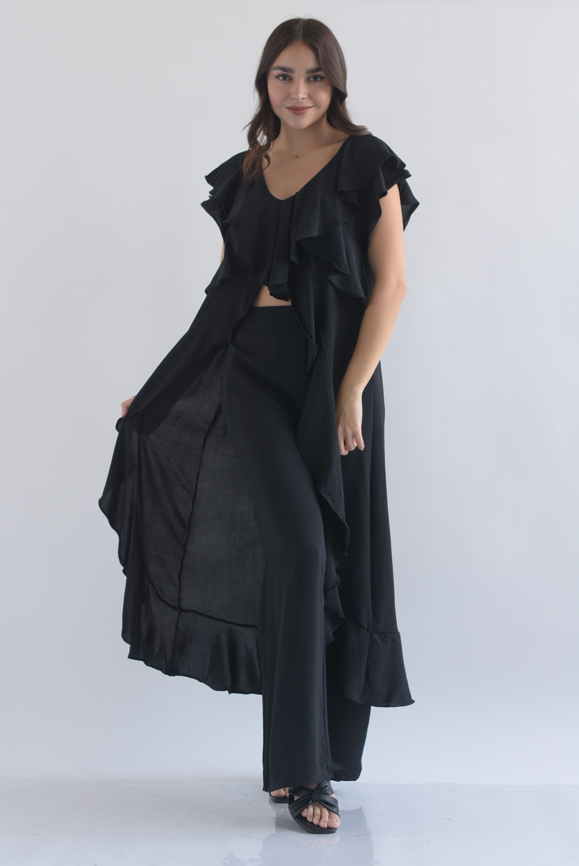 Set Pantalón y Maxi blusa olán