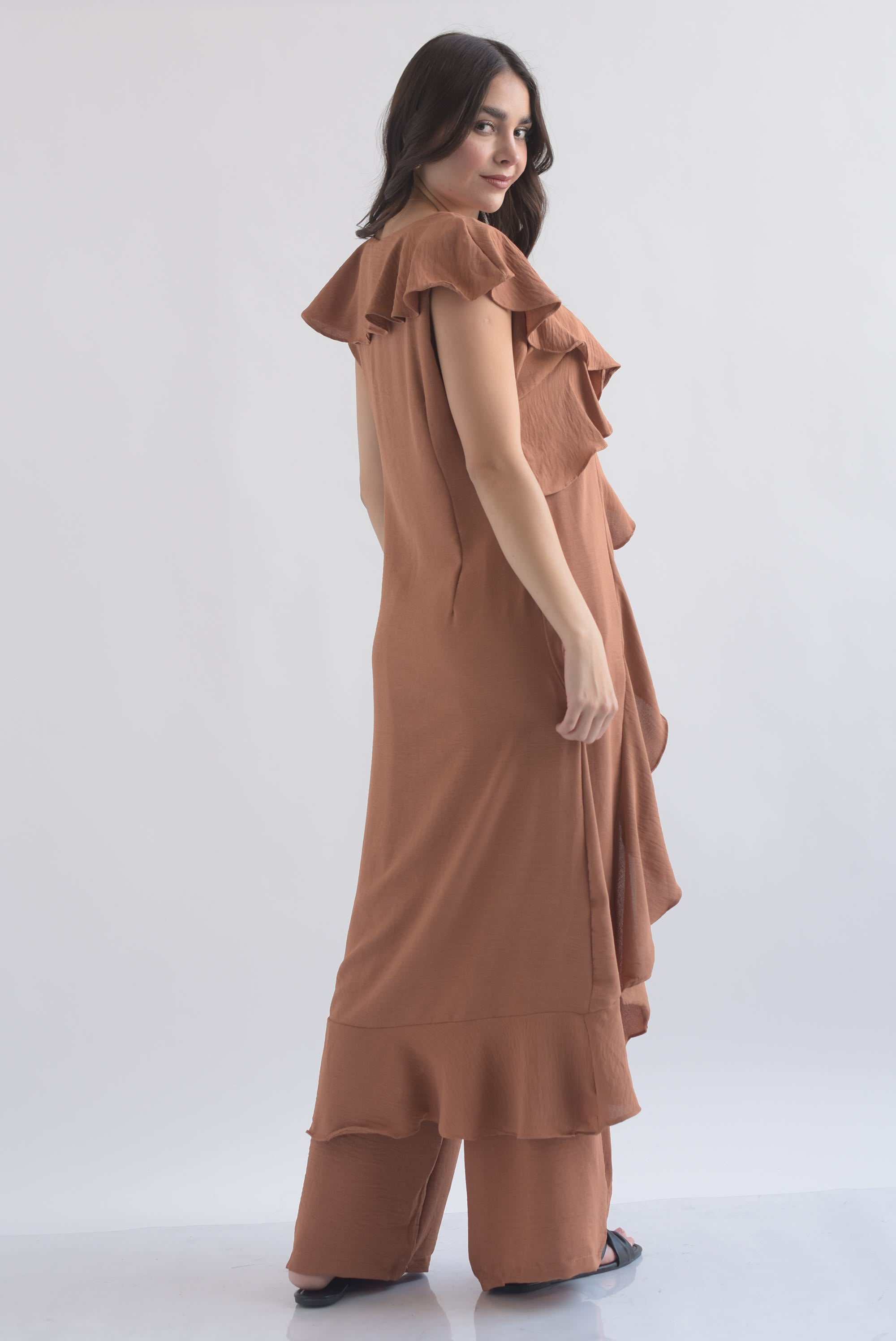 Set Pantalón y Maxi blusa olán