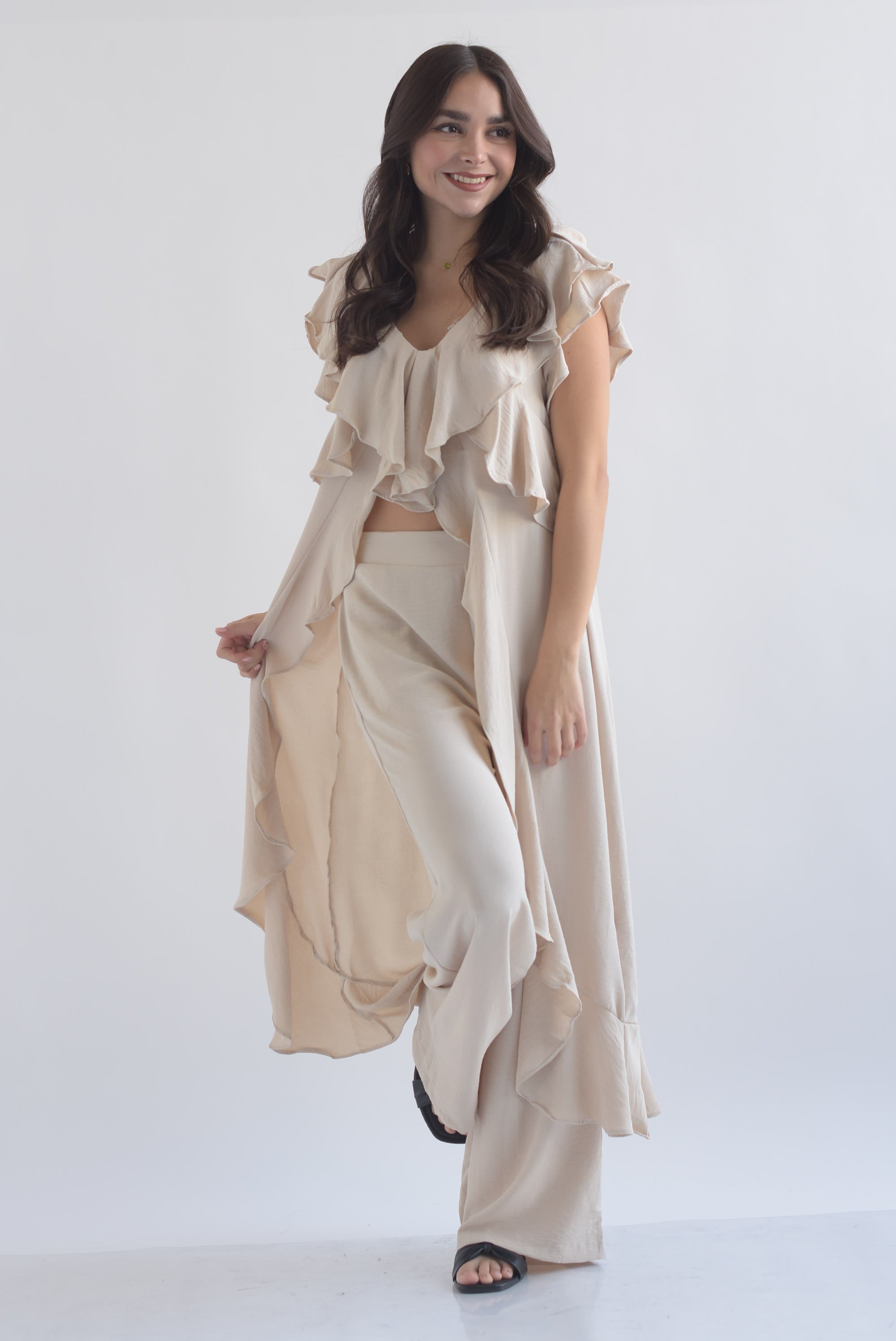 Set Pantalón y Maxi blusa olán