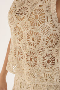 Fashion Styled Set Short y Blusa crochet Crudo