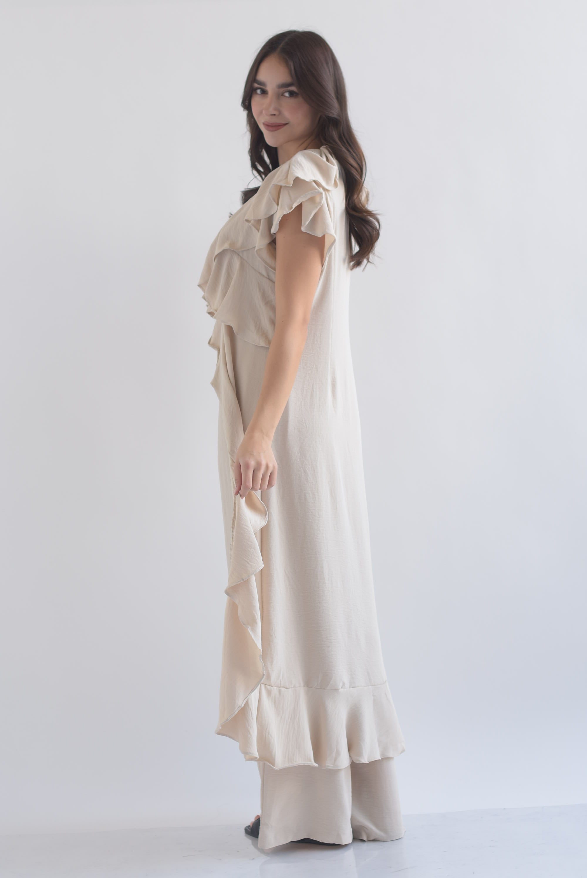 Set Pantalón y Maxi blusa olán