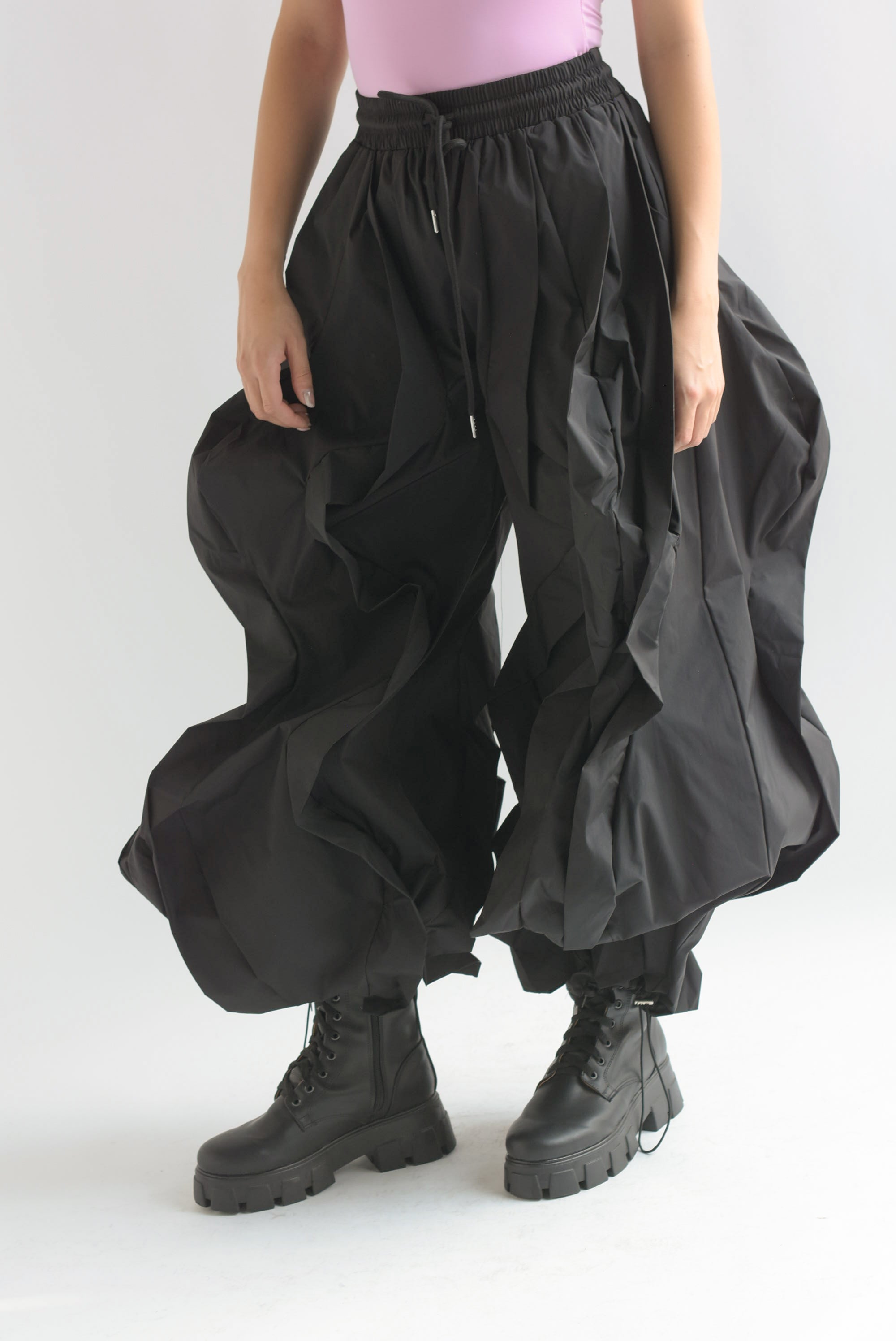 Pantalón Parachute ondas
