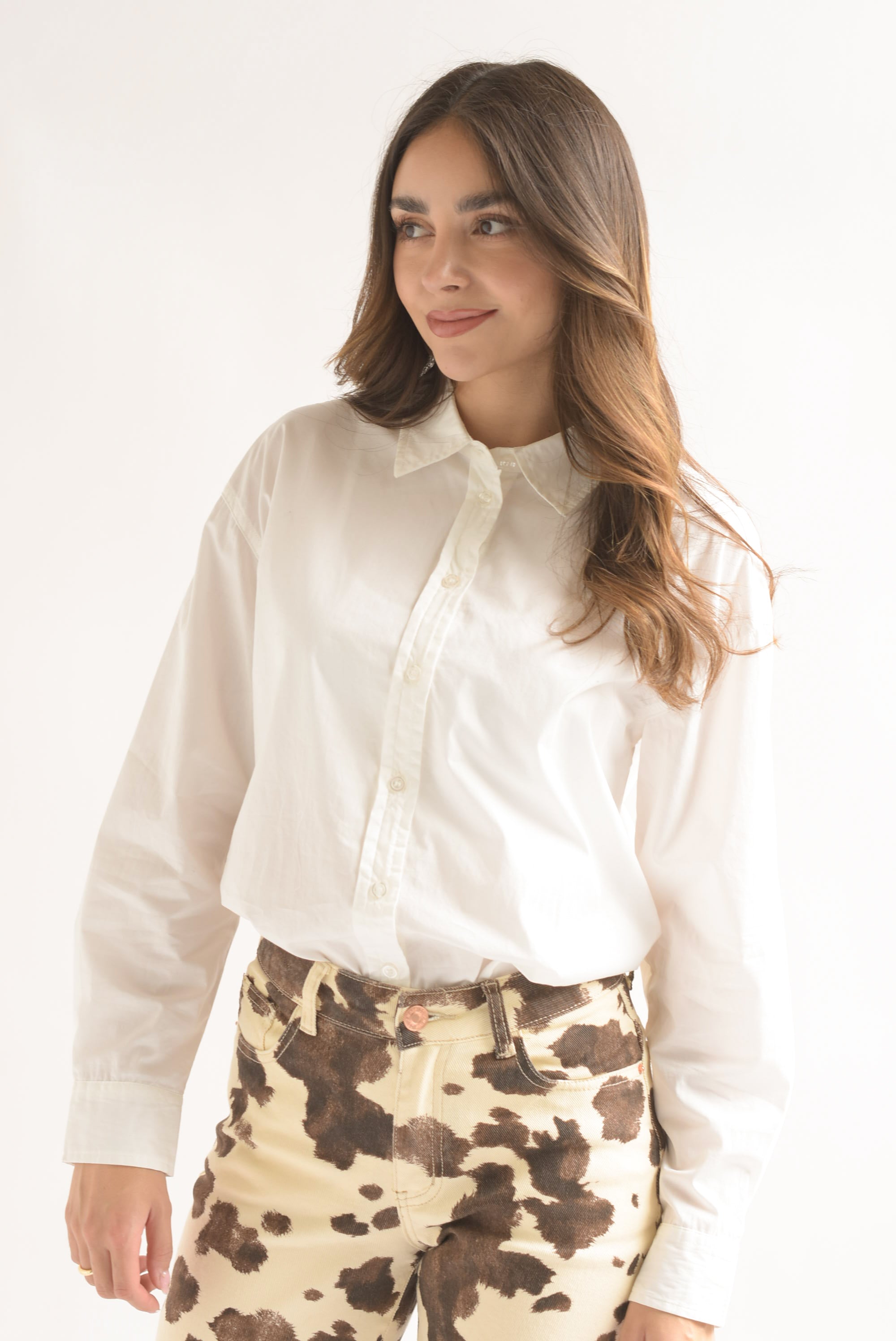 Camisa manga larga Blanca