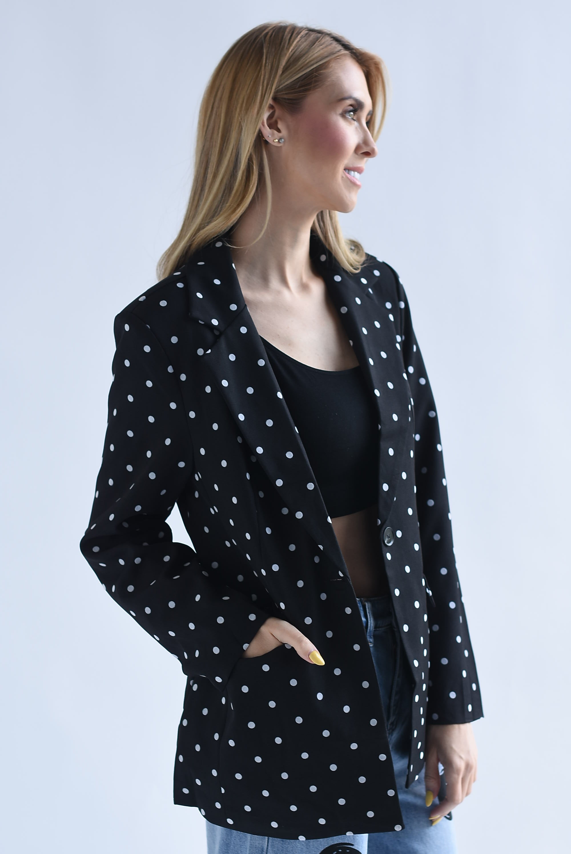 Blazer polka dots
