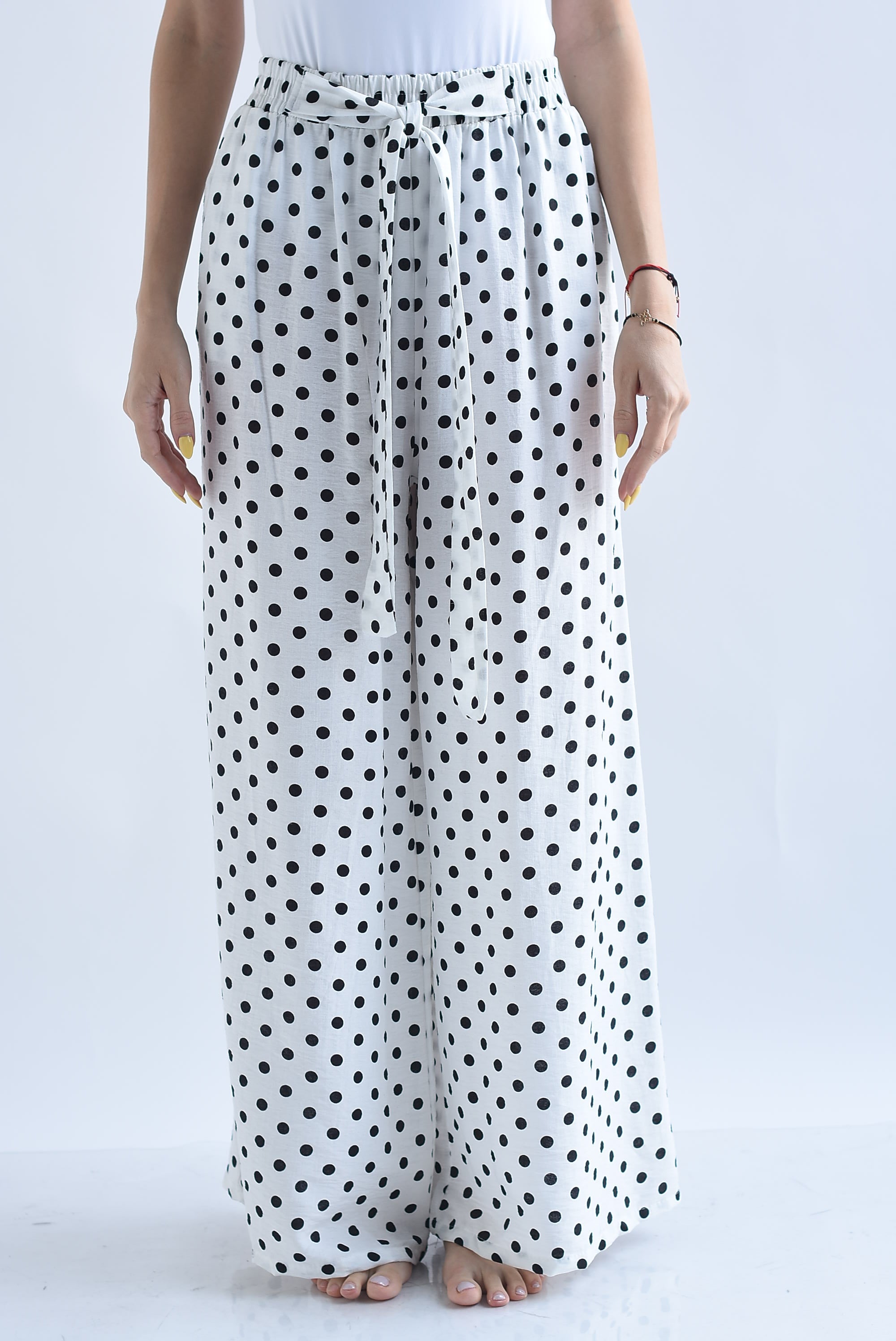 Pantalón cinta polka dots