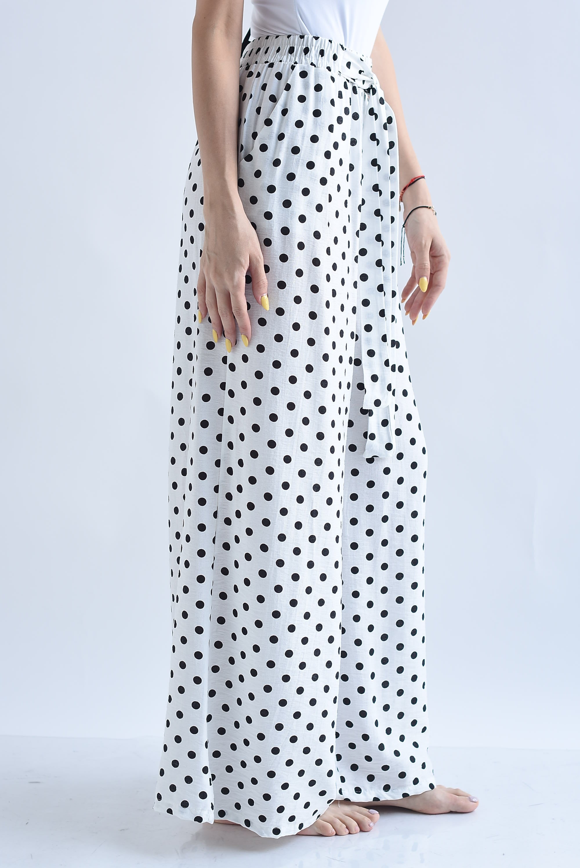 Pantalón cinta polka dots