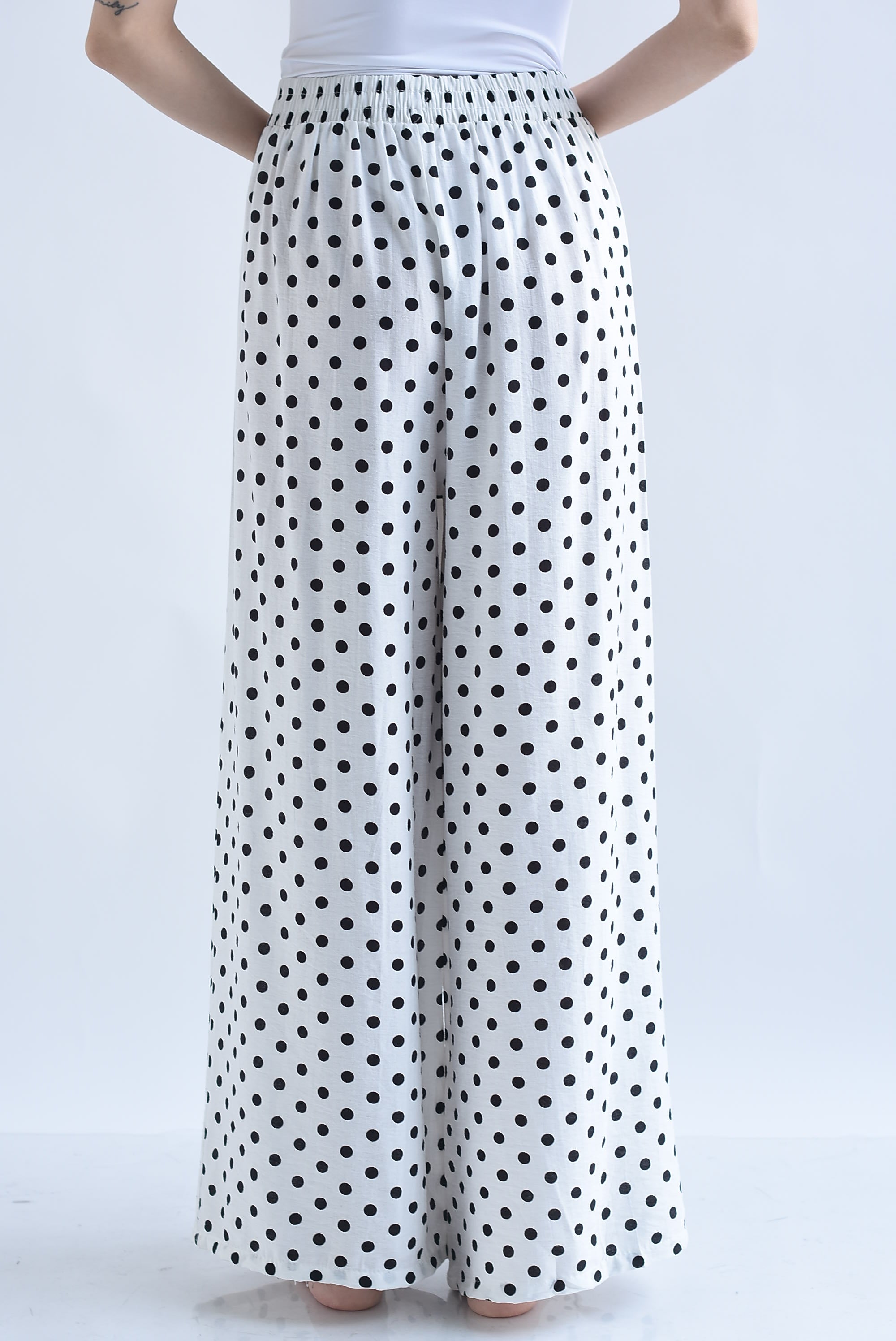 Pantalón cinta polka dots
