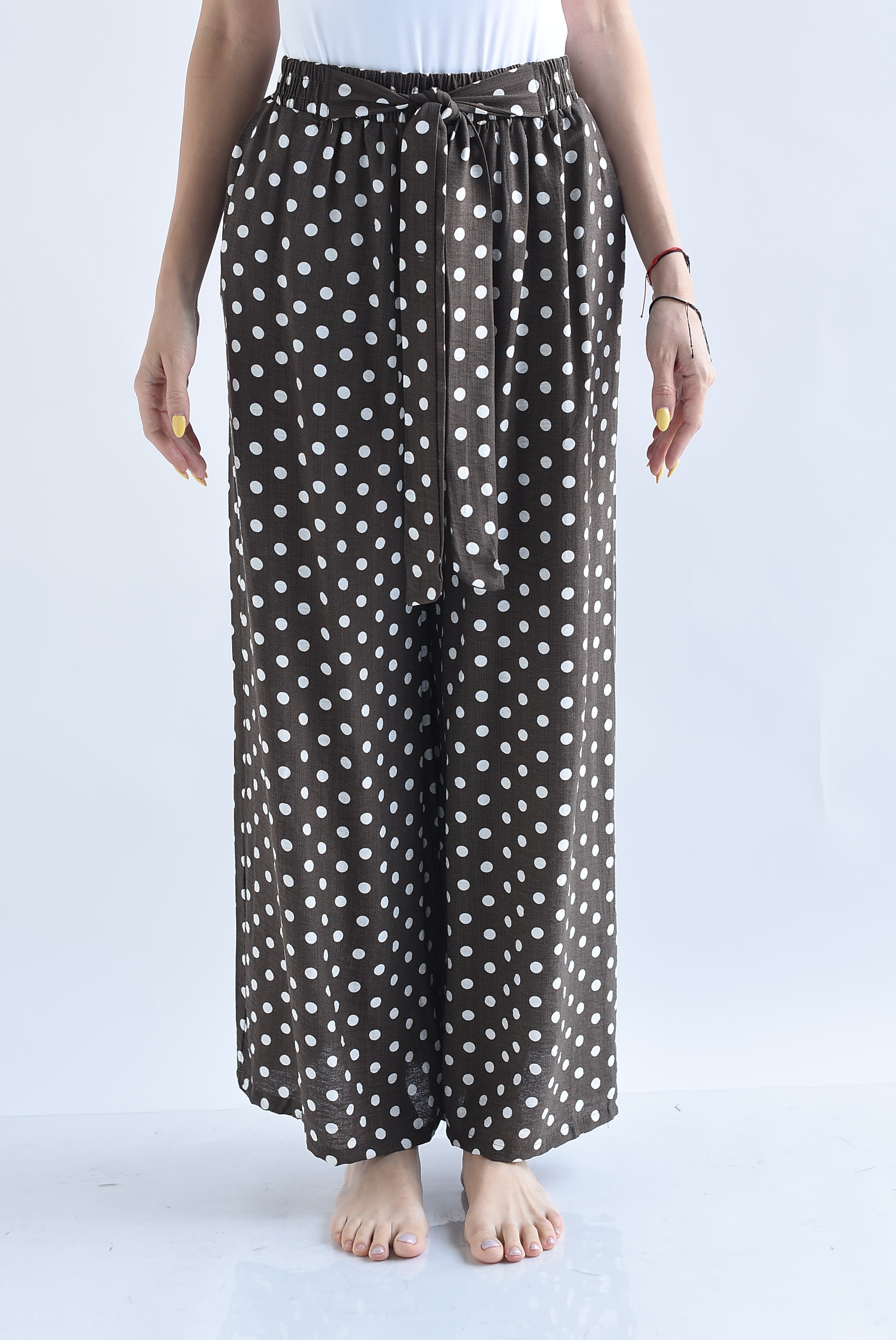 Pantalón cinta polka dots