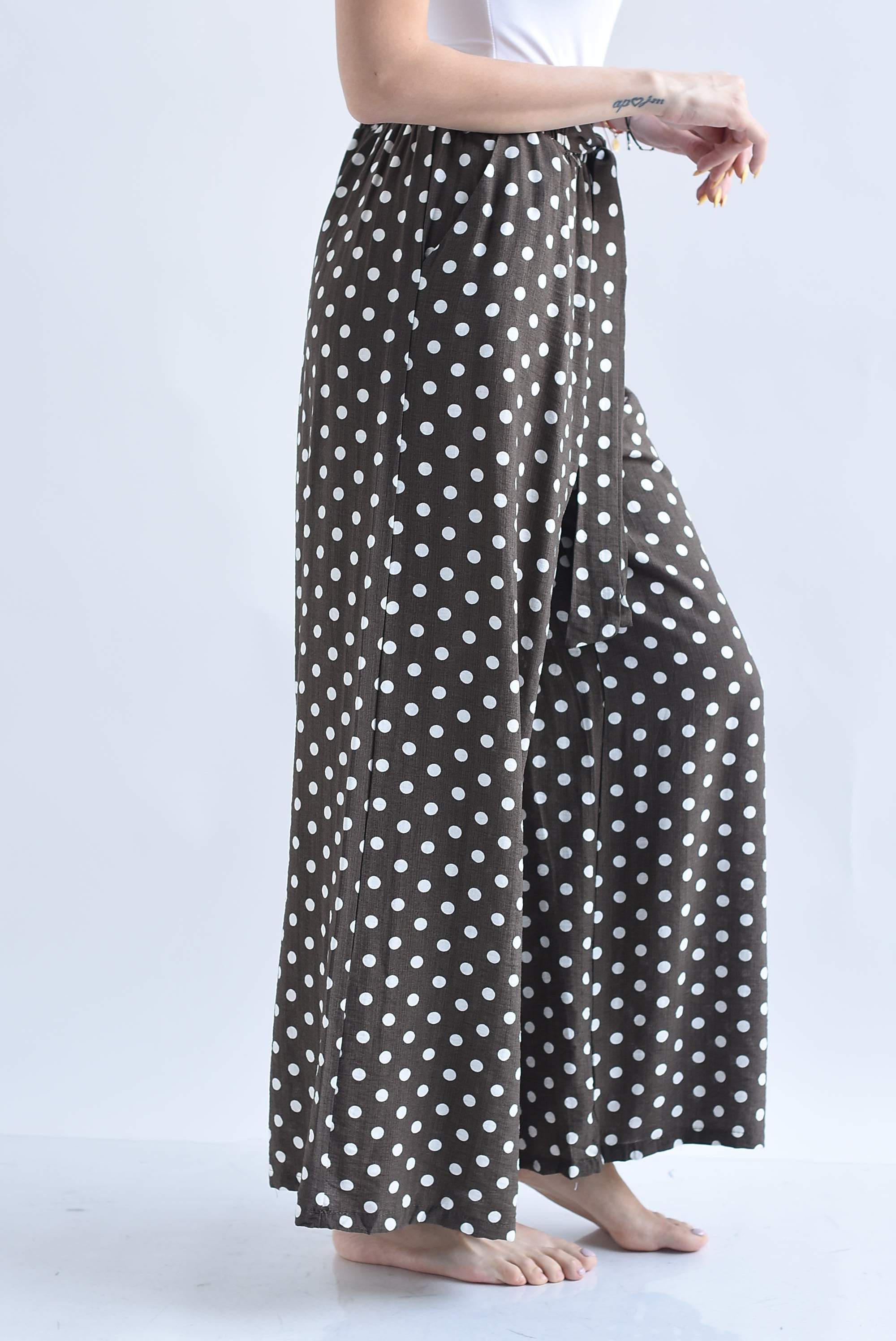 Pantalón cinta polka dots