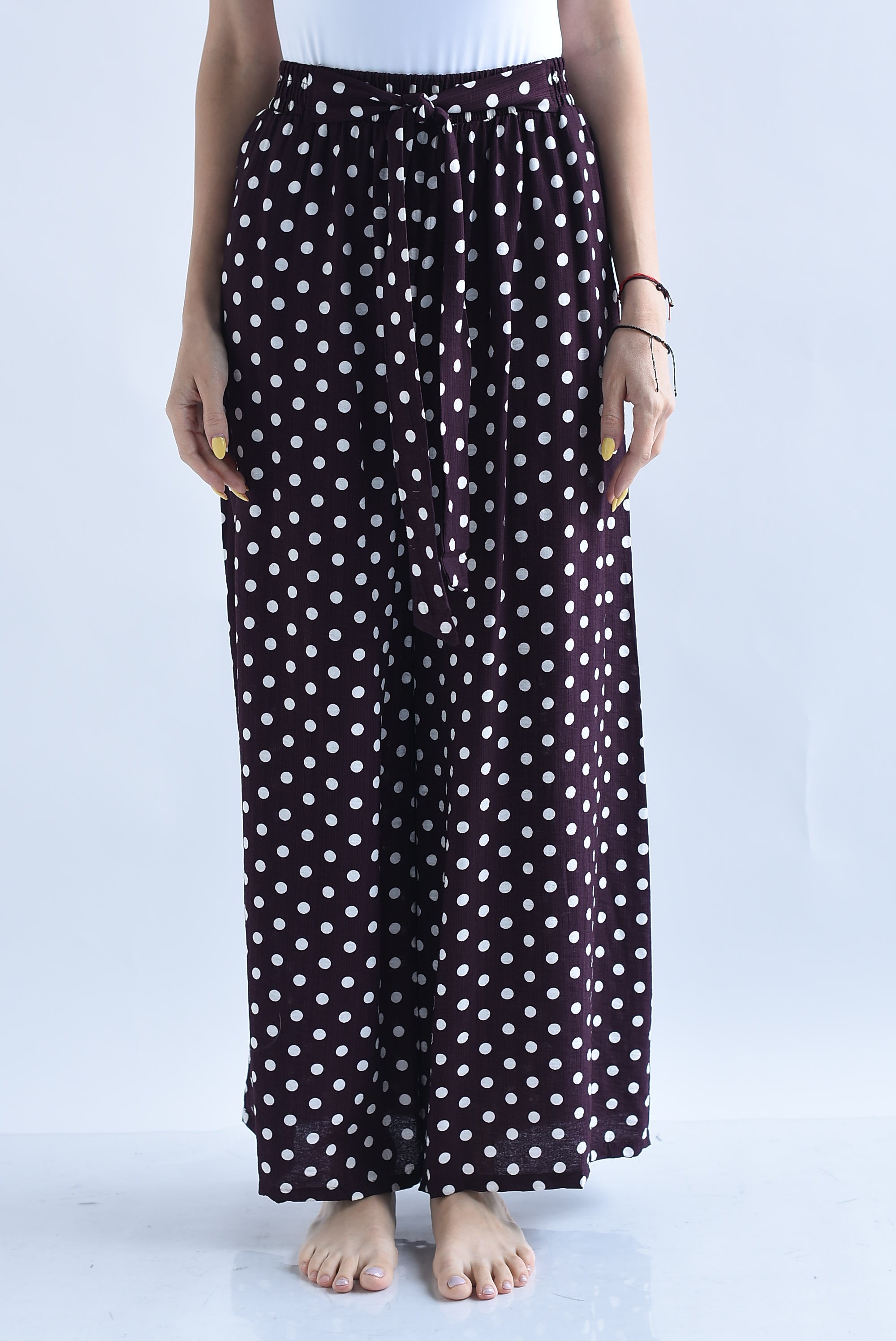 Pantalón cinta polka dots